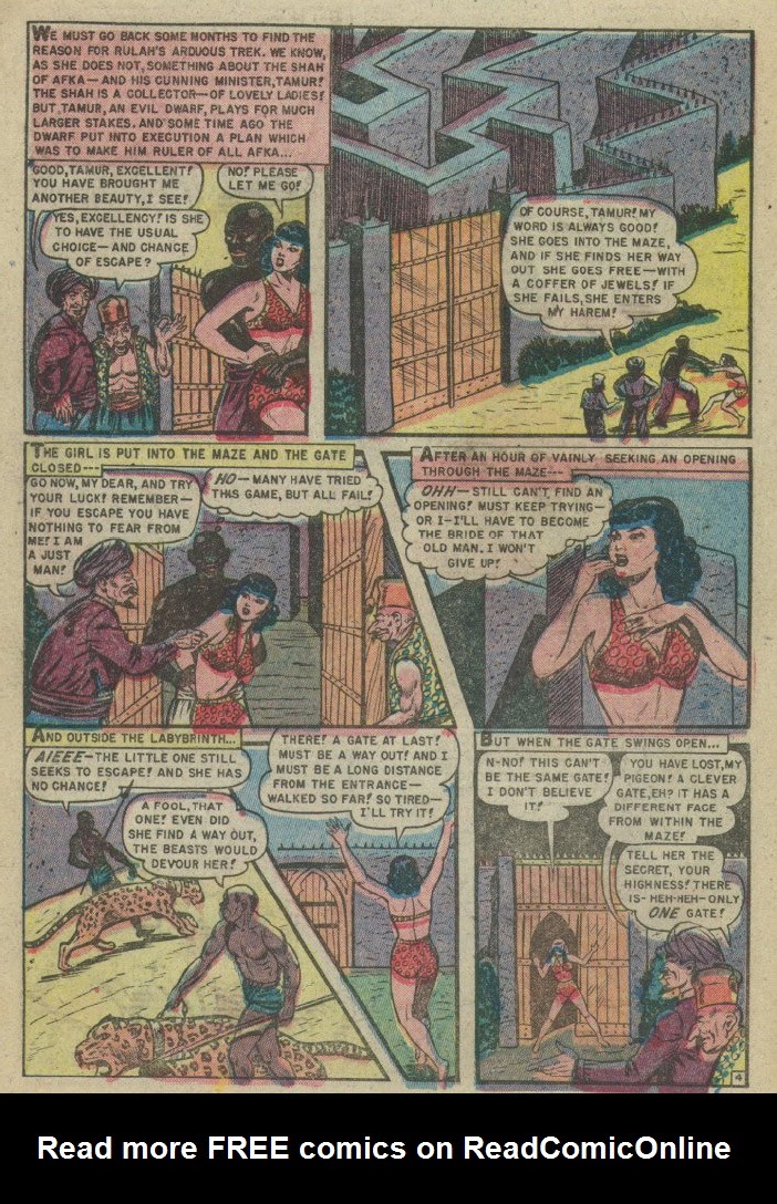 Read online Rulah - Jungle Goddess comic -  Issue #24 - 24