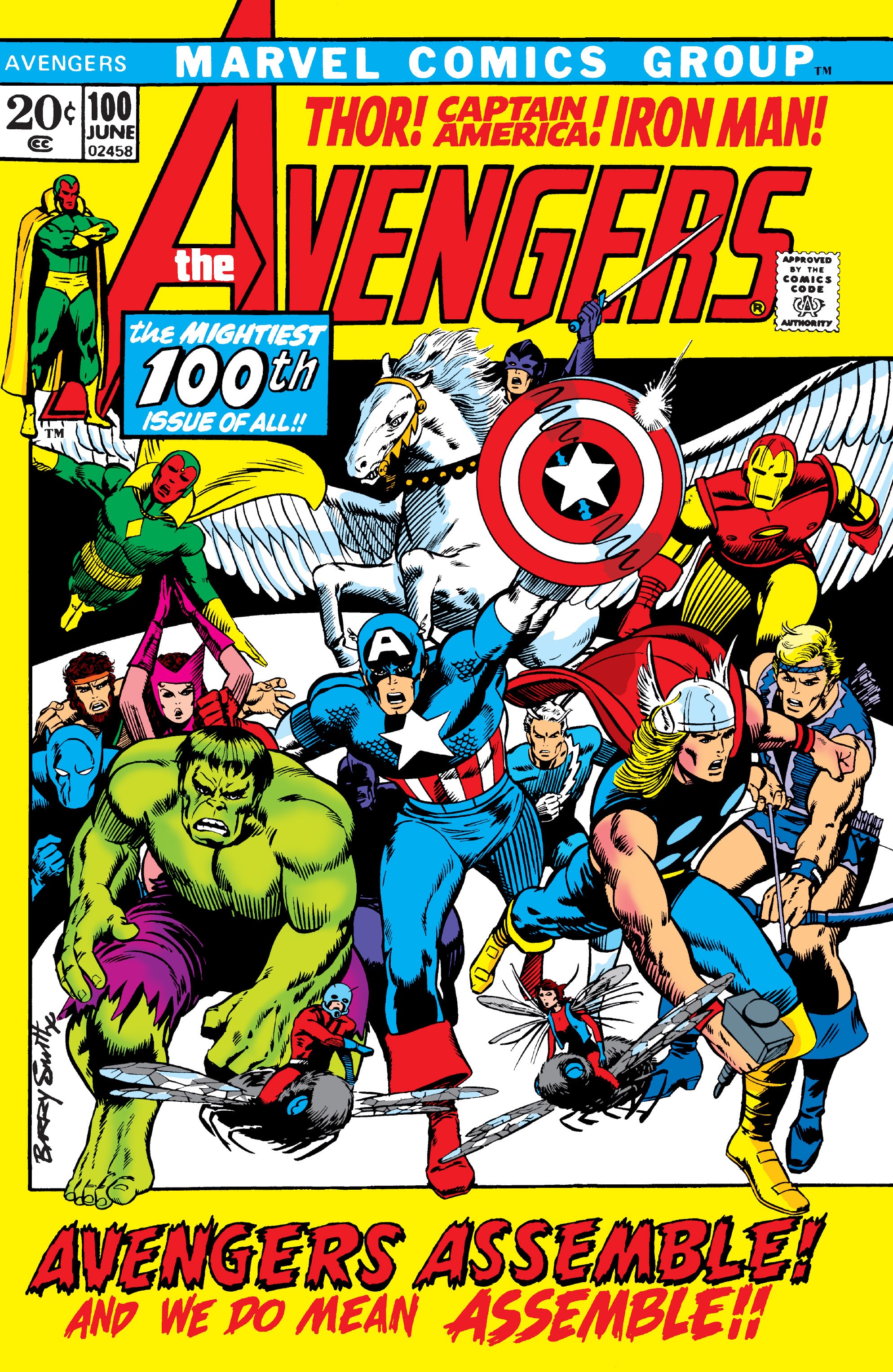 Read online The Avengers (1963) comic -  Issue #100 - 1
