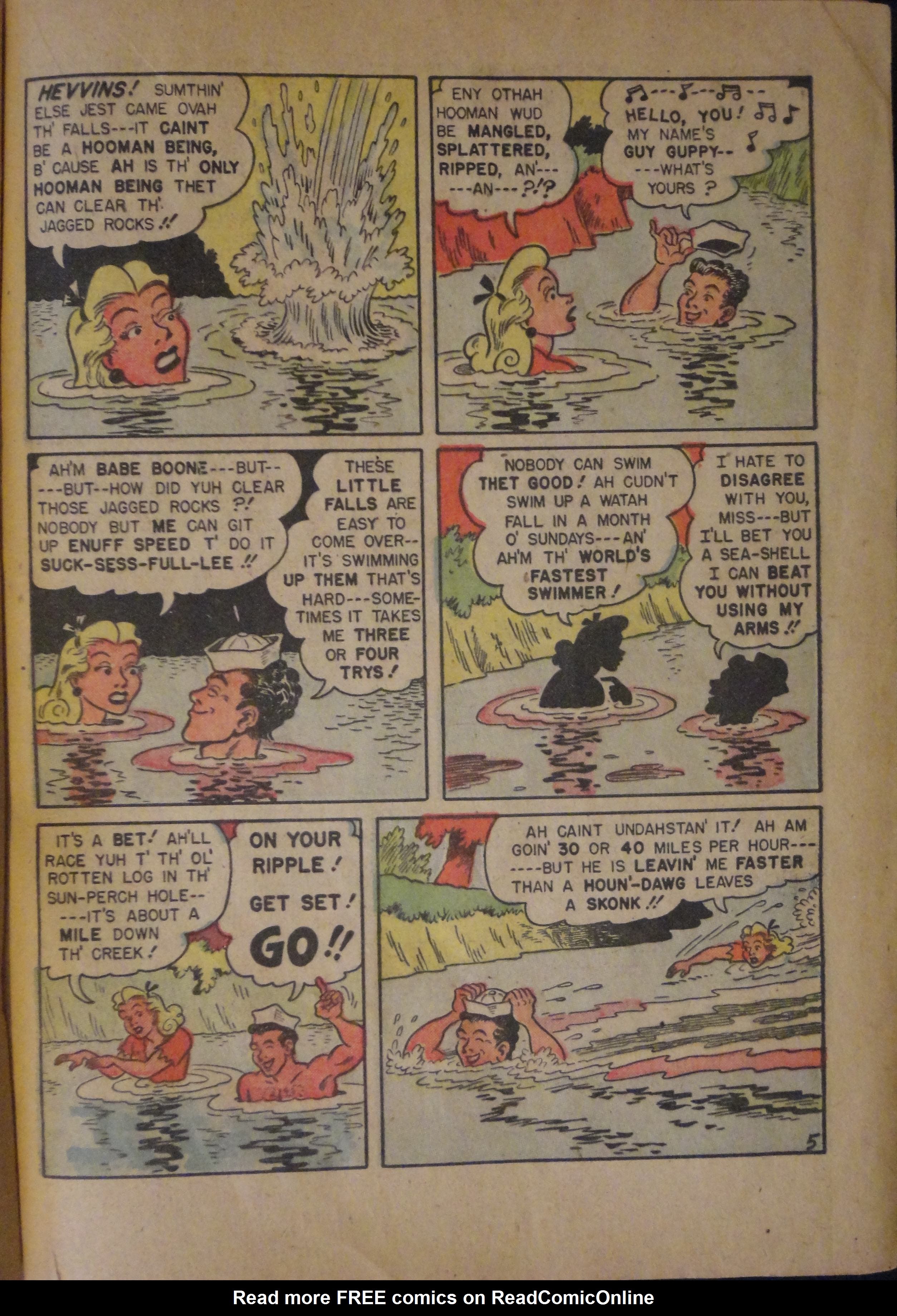 Read online Babe (1948) comic -  Issue #6 - 29