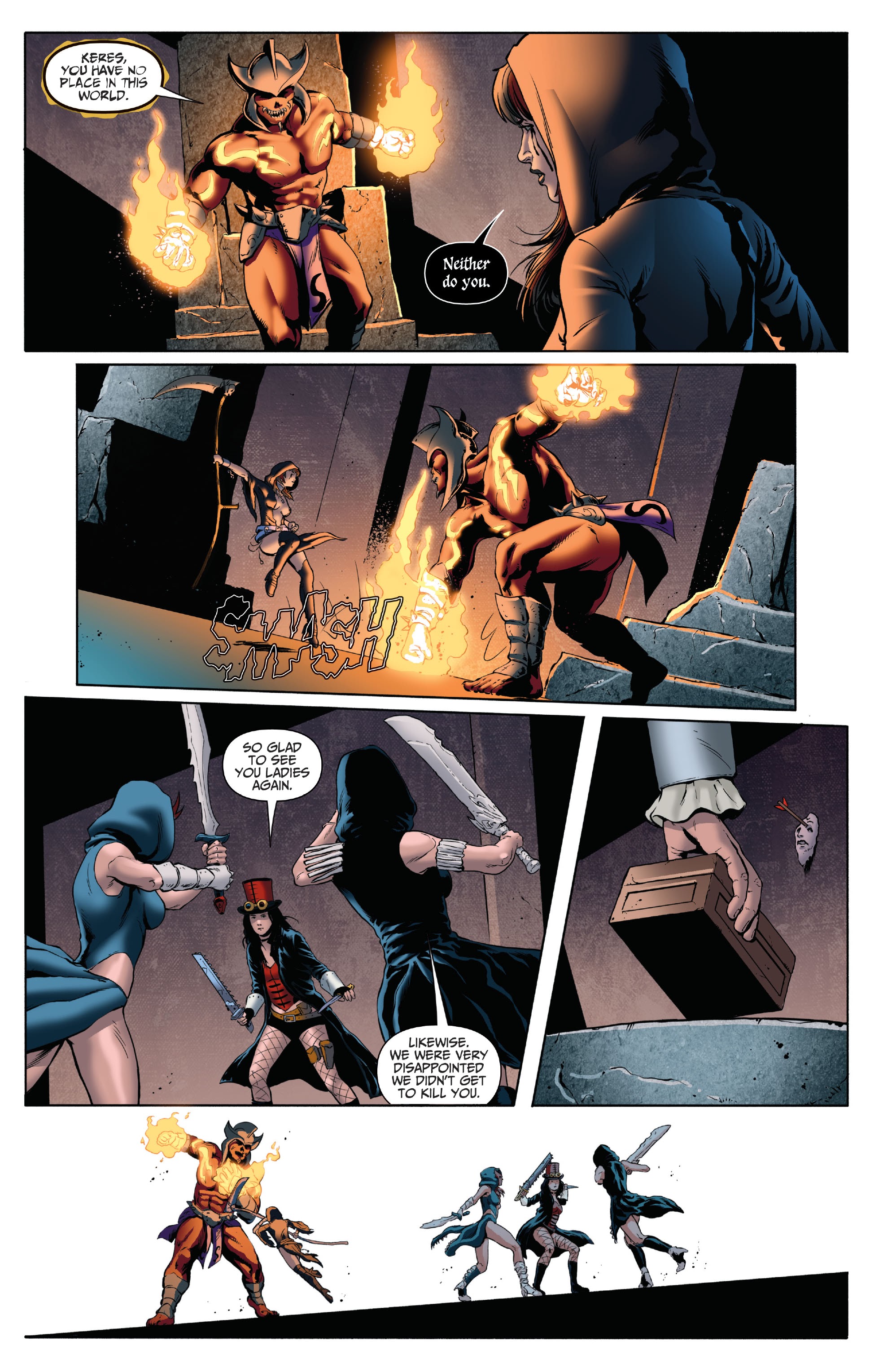 Read online Van Helsing: Hellfire comic -  Issue # Full - 28