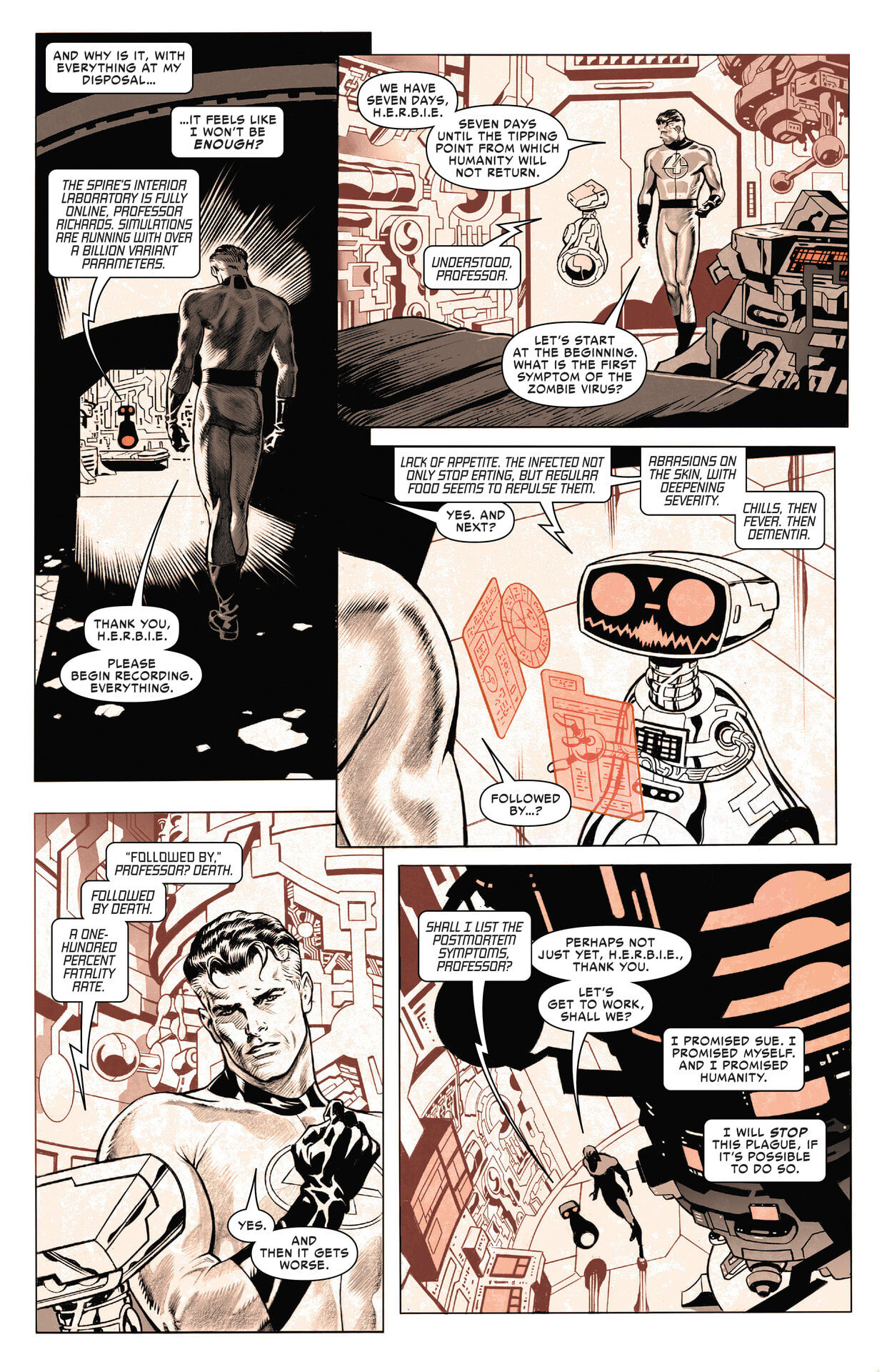 Read online Marvel Zombies: Black, White & Blood comic -  Issue #2 - 6