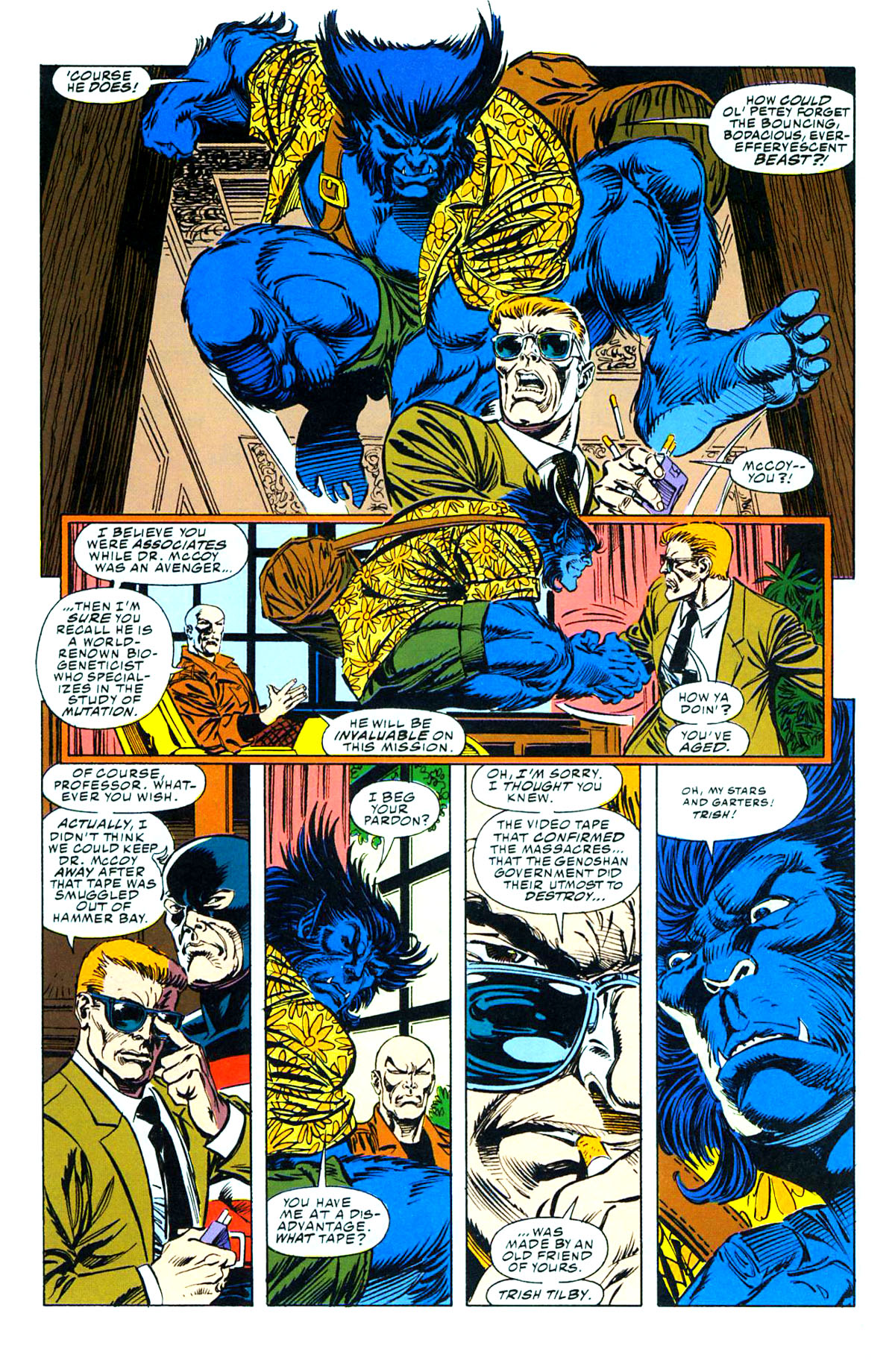 Read online Avengers/X-Men: Bloodties comic -  Issue # TPB - 18