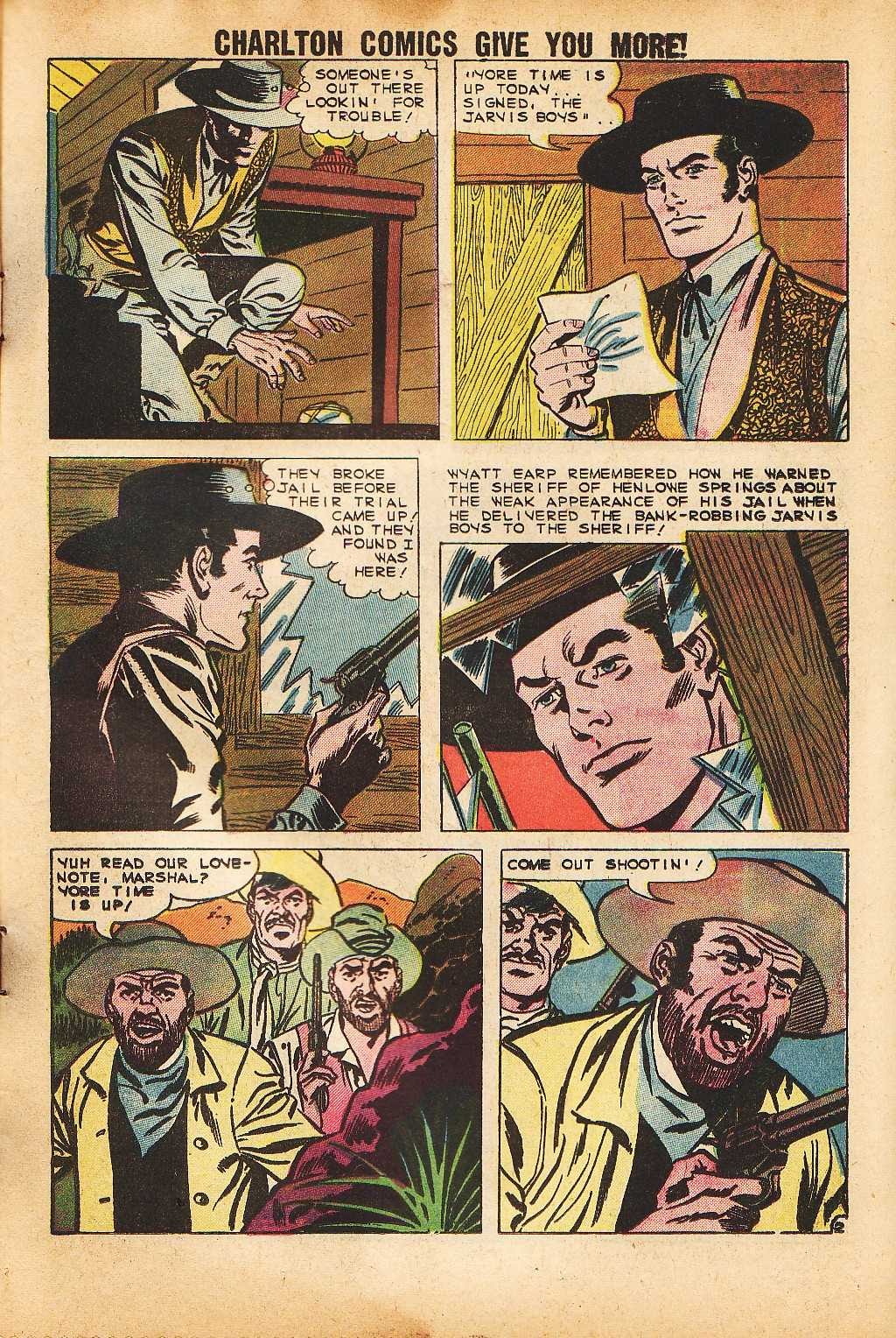 Read online Wyatt Earp Frontier Marshal comic -  Issue #30 - 11