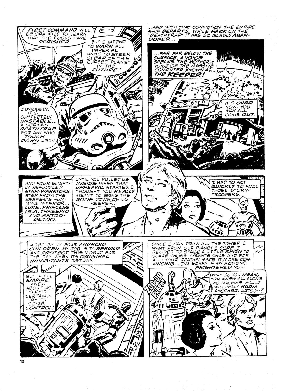 Read online Star Wars Weekly comic -  Issue #50 - 12
