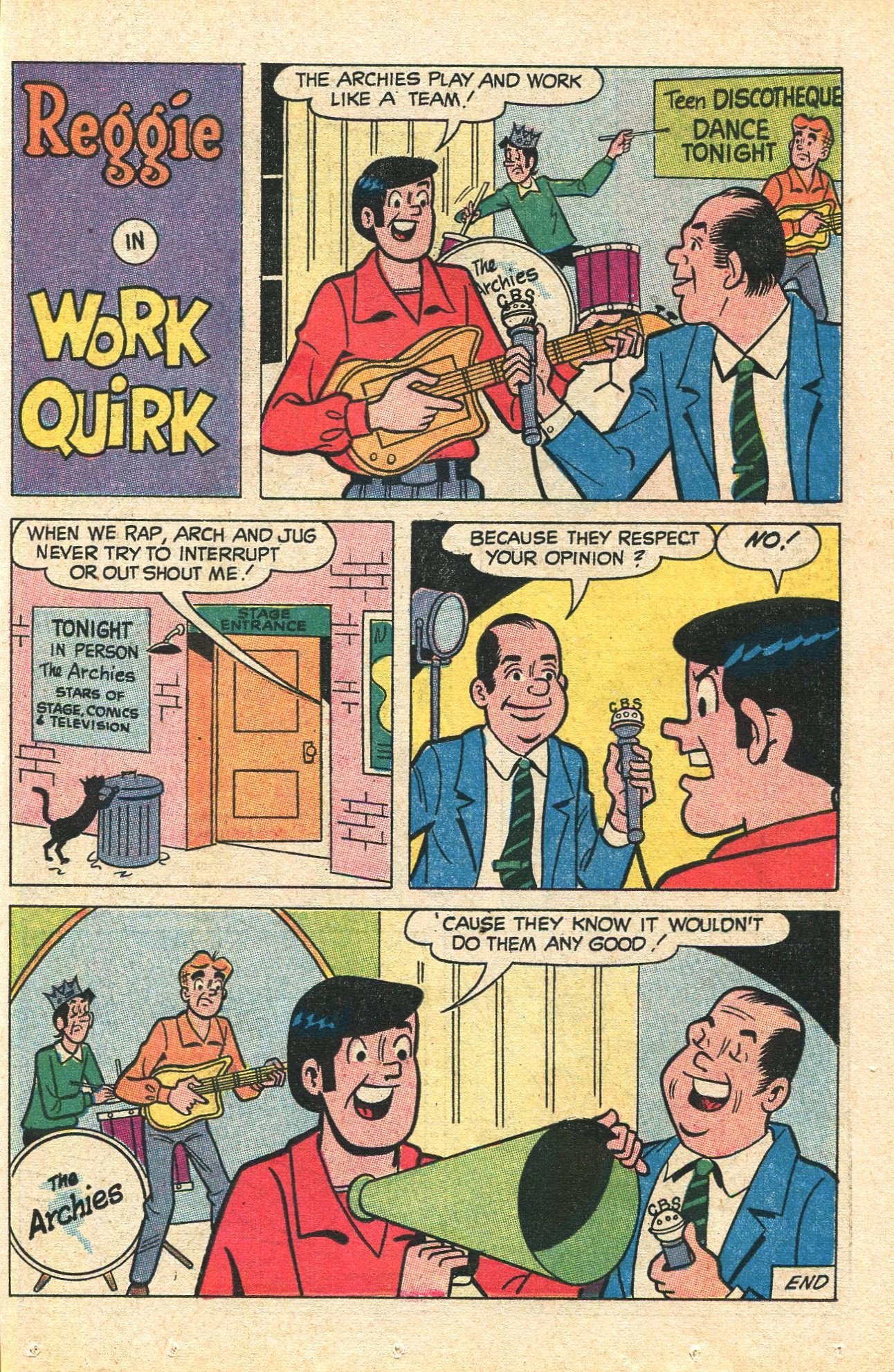 Read online Reggie's Wise Guy Jokes comic -  Issue #9 - 43