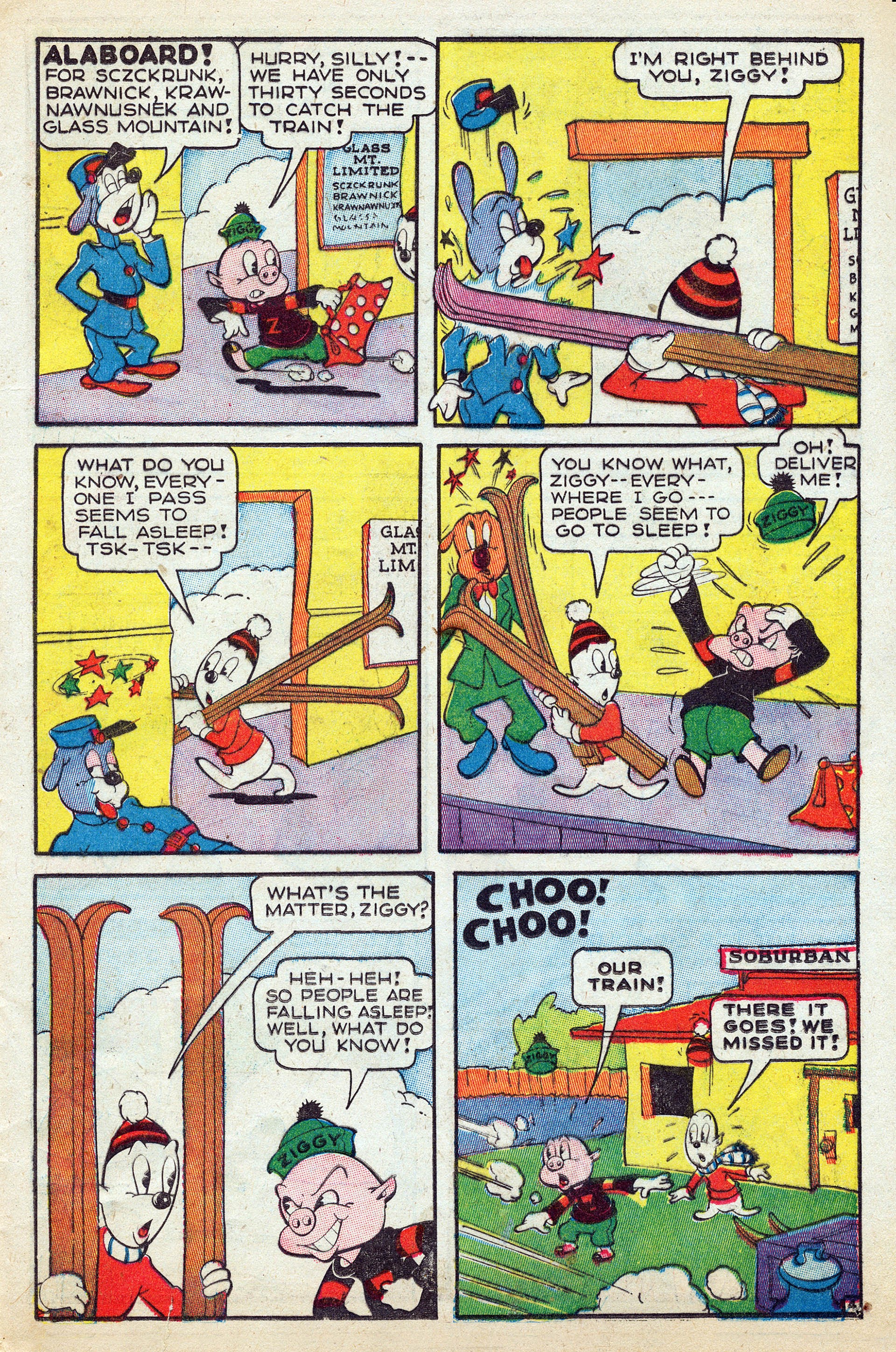 Read online Ziggy Pig-Silly Seal Comics (1944) comic -  Issue #1 - 35