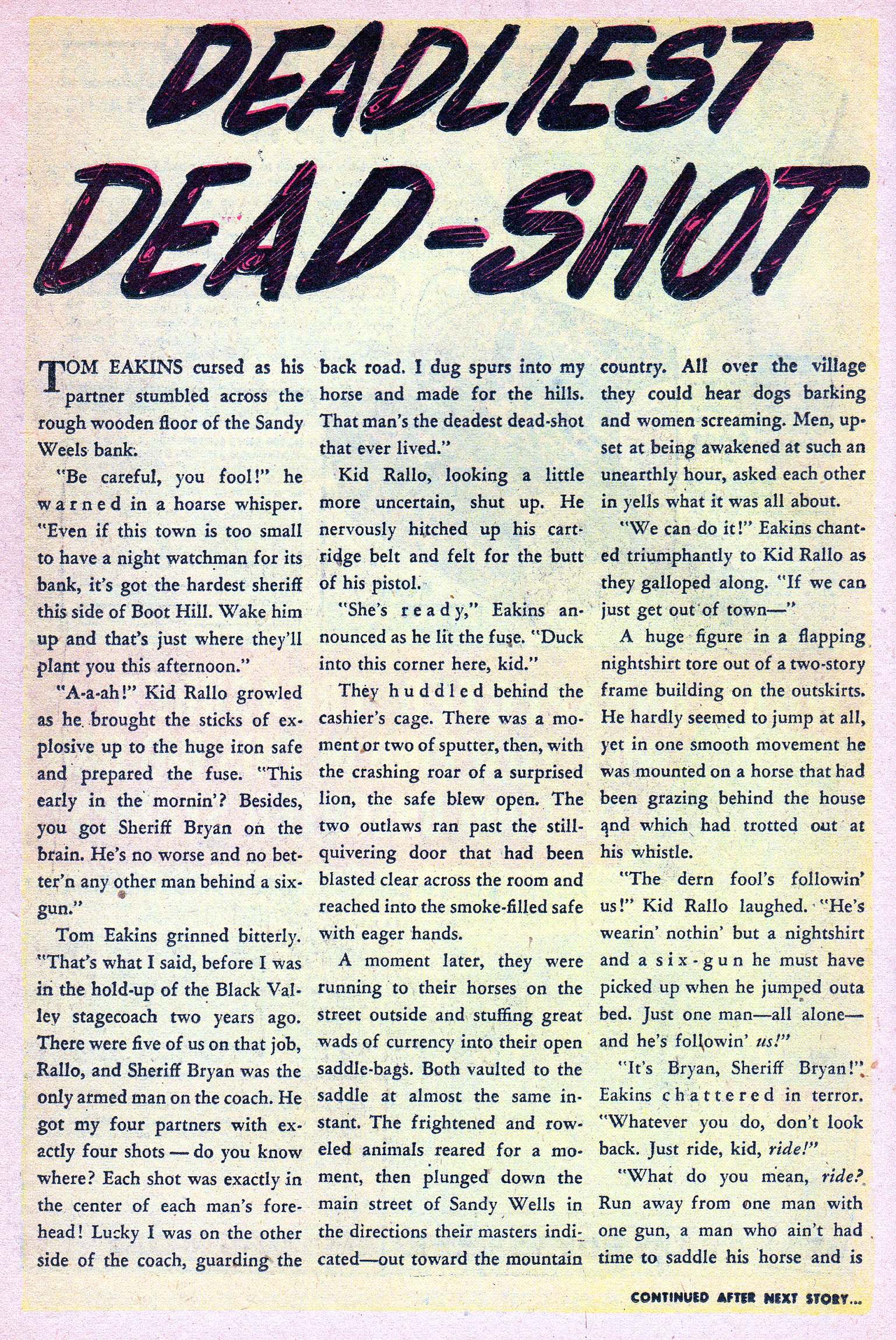 Read online Western Outlaws (1954) comic -  Issue #3 - 18