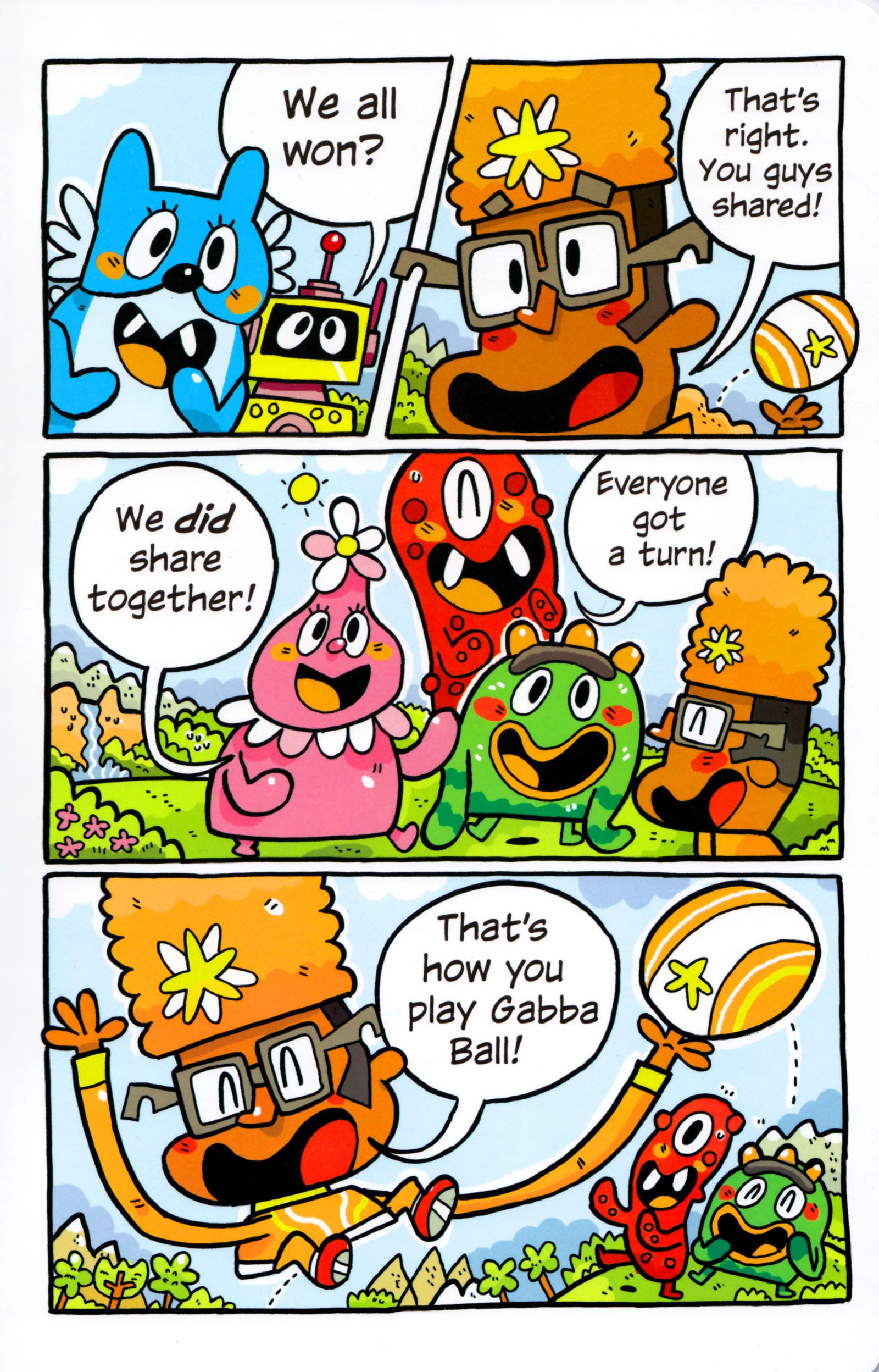 Read online Yo Gabba Gabba! Gabba Ball! comic -  Issue # Full - 17