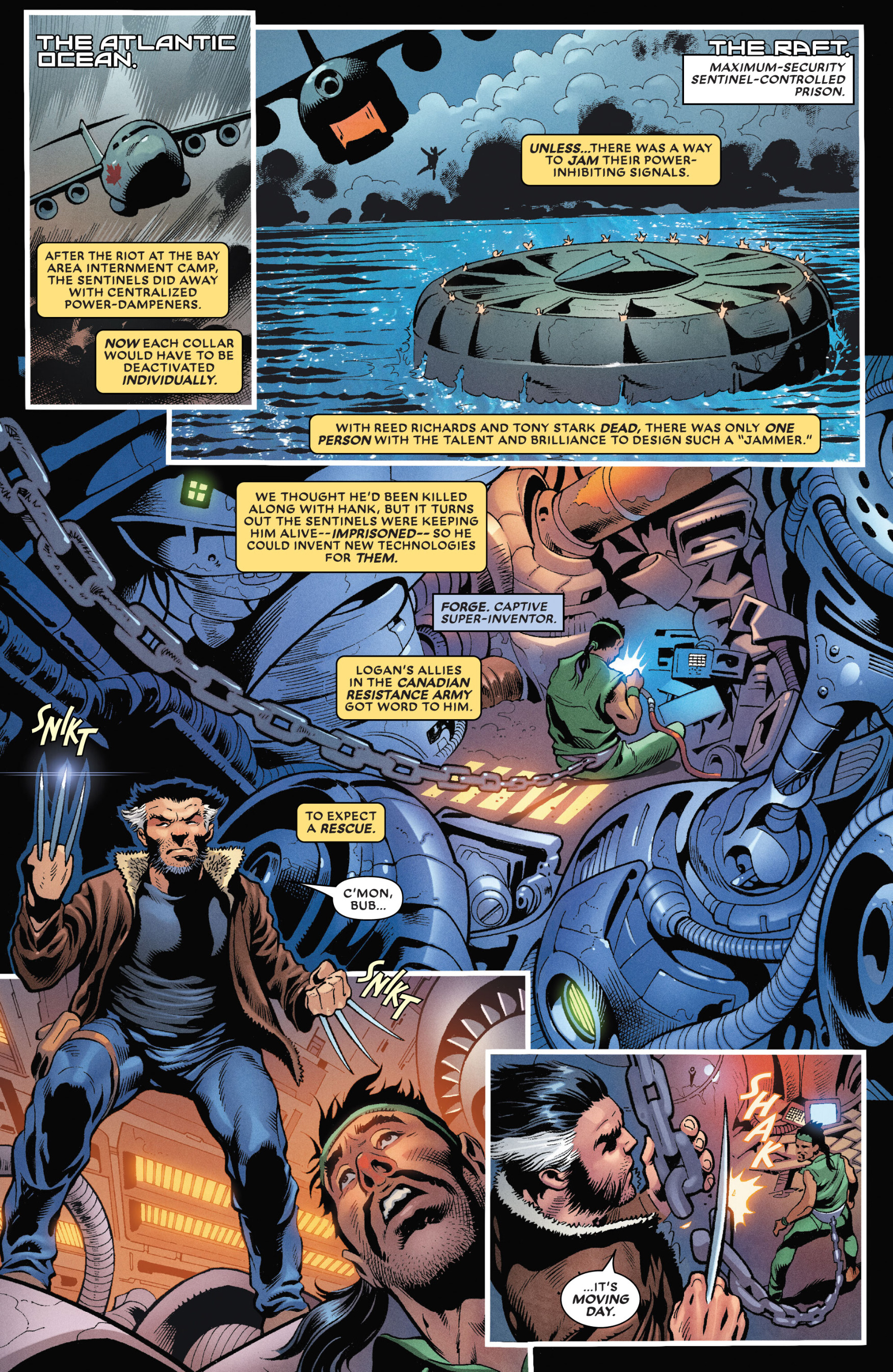 Read online X-Men: Days of Future Past: Doomsday comic -  Issue #4 - 5