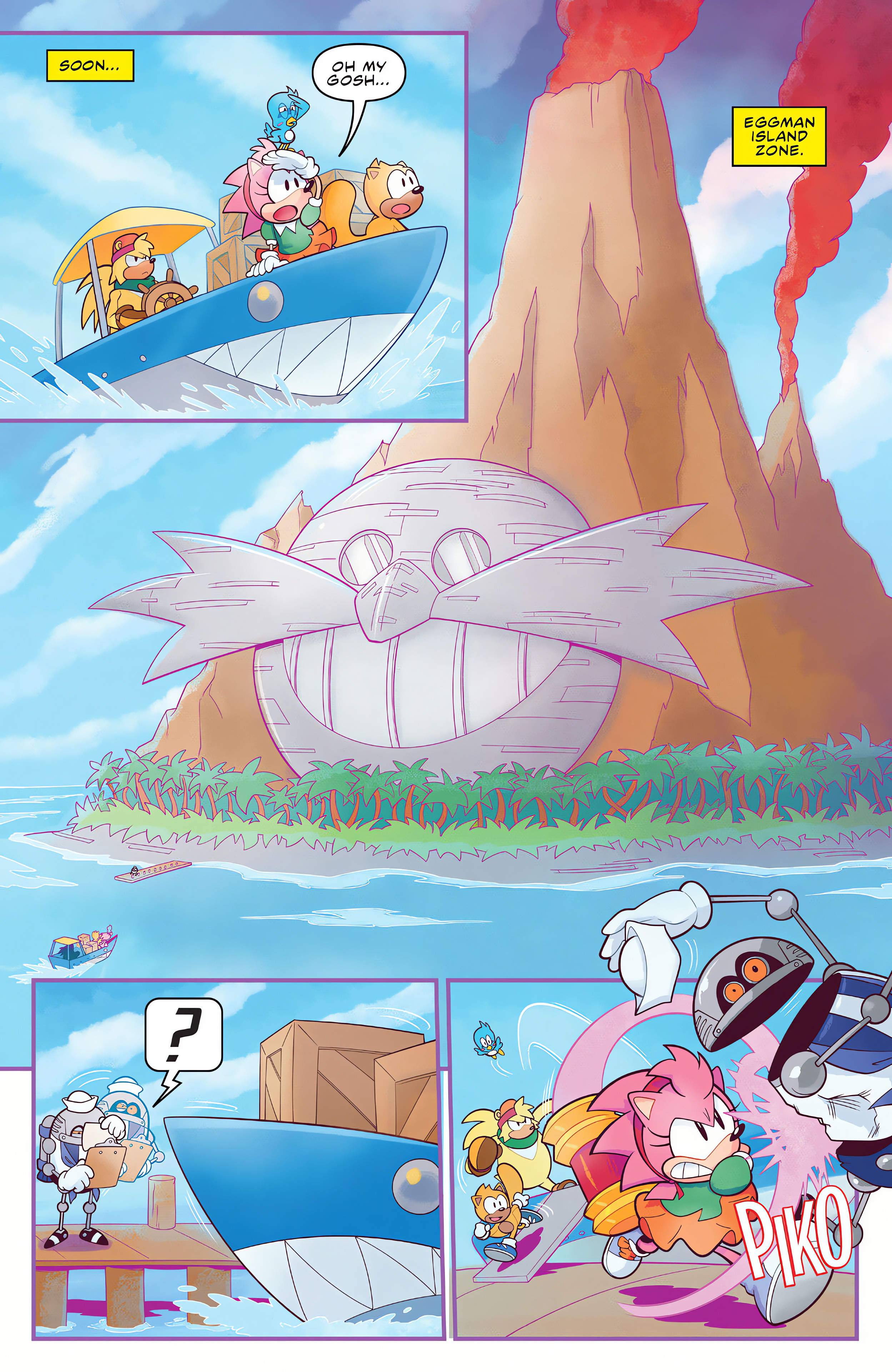 Read online Sonic the Hedgehog: Amy's 30th Anniversary Special comic -  Issue # Full - 21