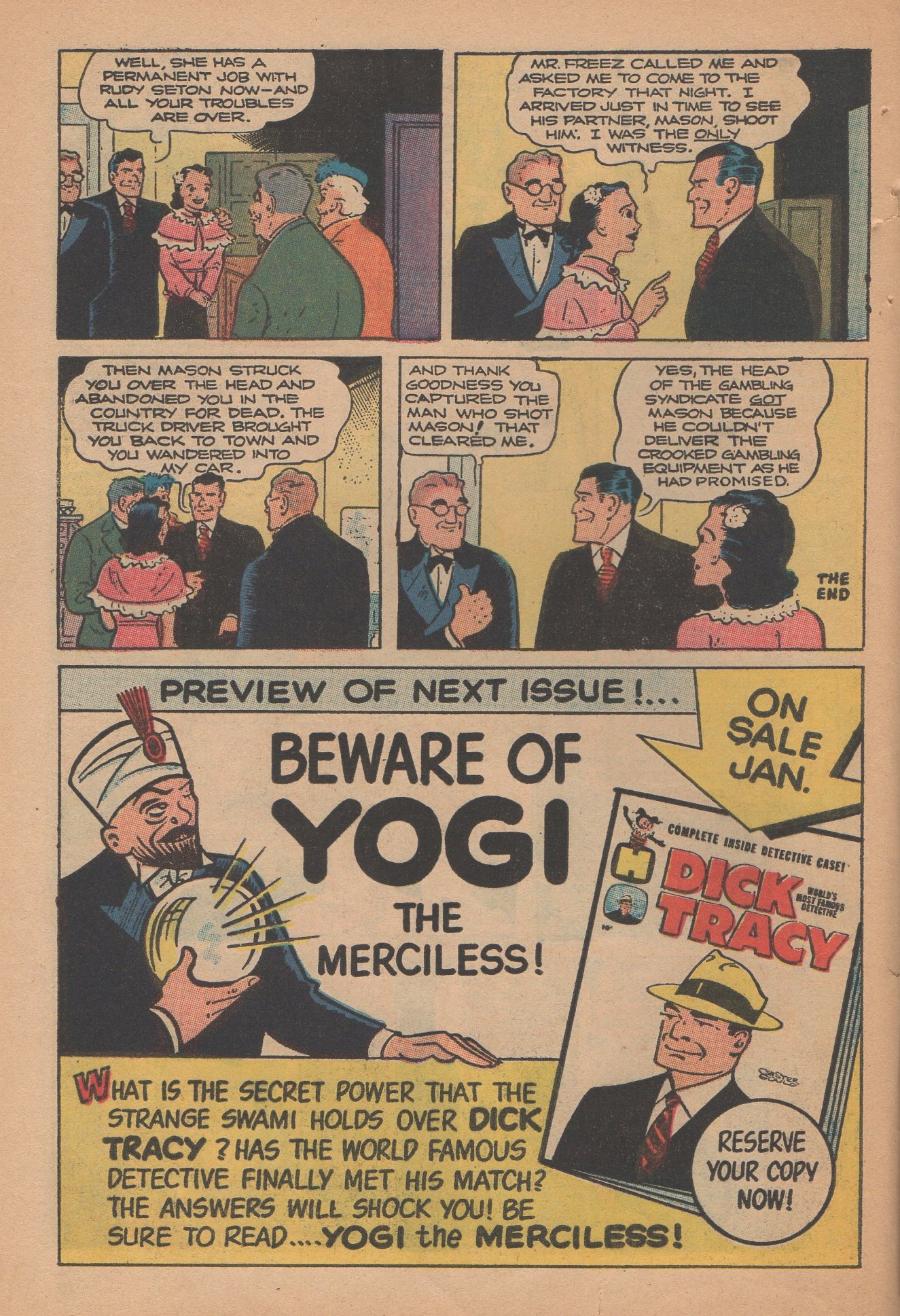 Read online Dick Tracy comic -  Issue #138 - 28