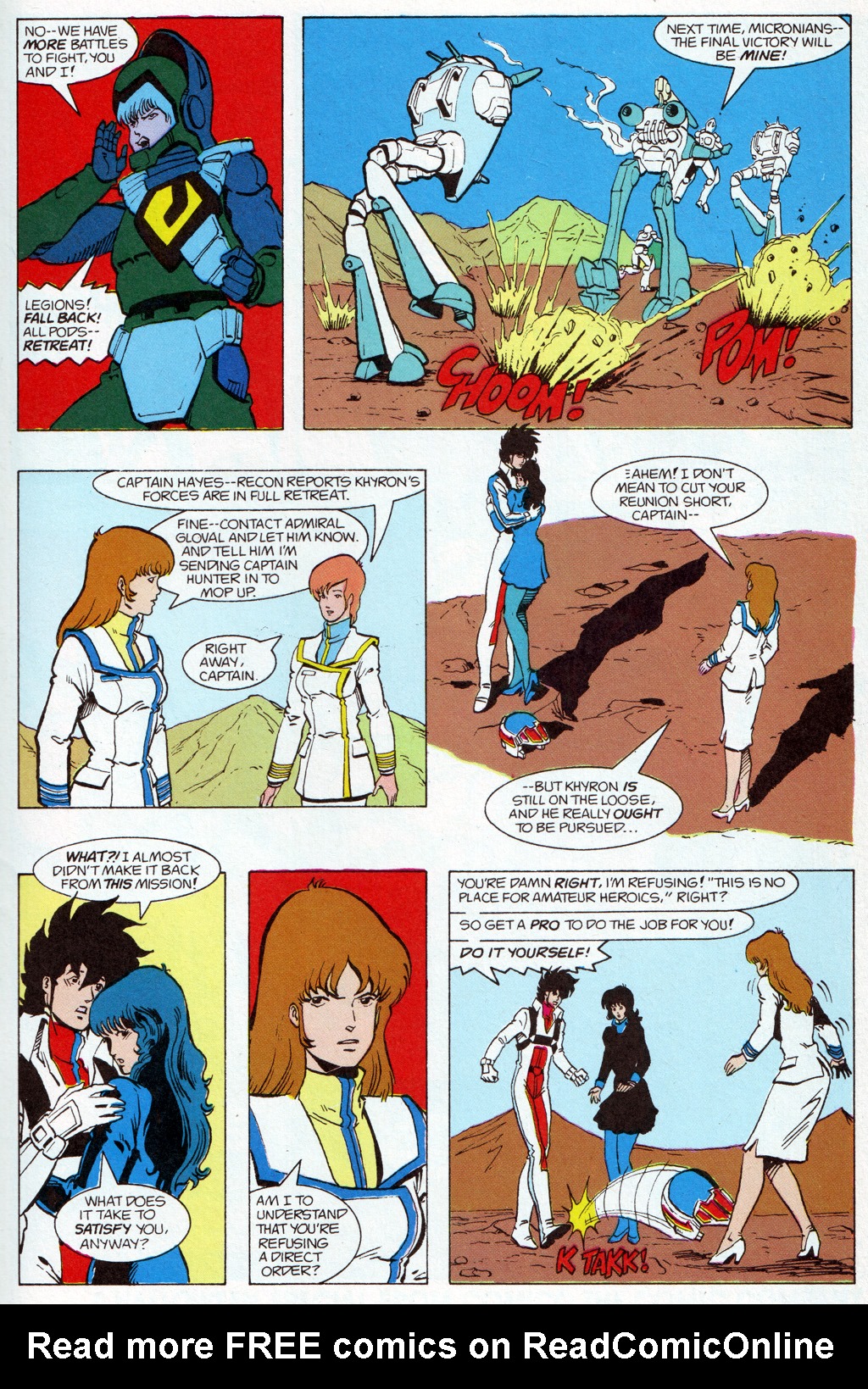 Read online Robotech The Macross Saga comic -  Issue #32 - 27