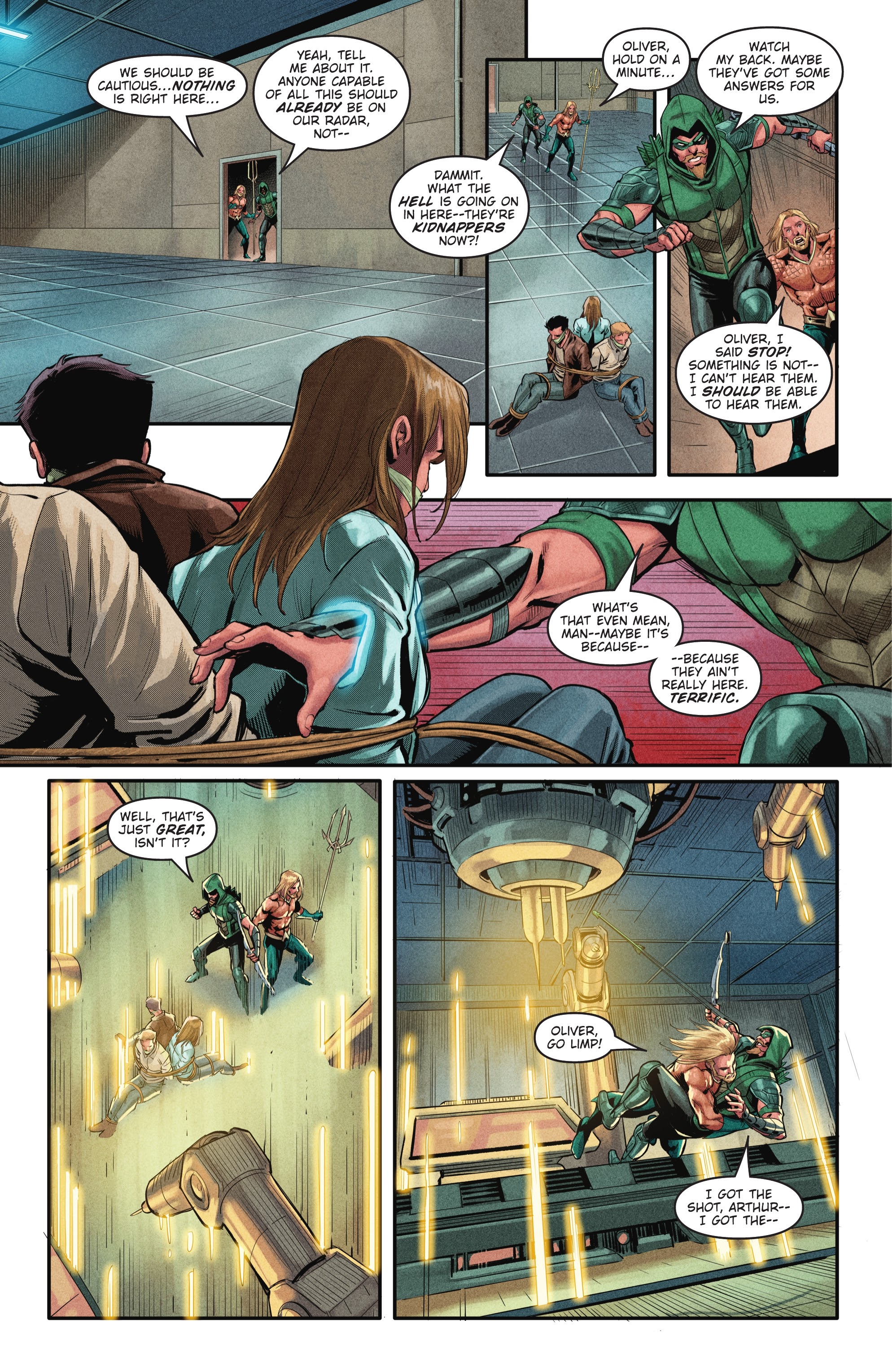 Read online Aquaman/Green Arrow - Deep Target comic -  Issue #3 - 17