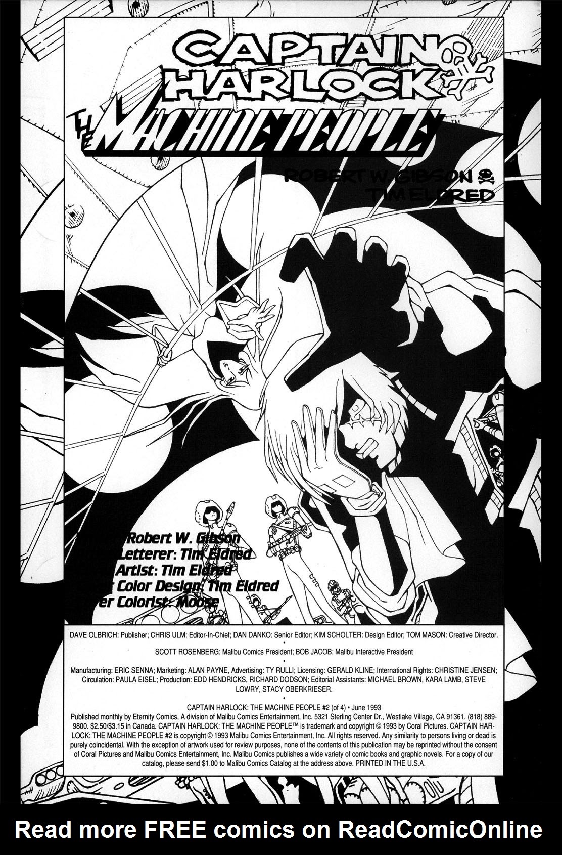 Read online Captain Harlock: The Machine People comic -  Issue #2 - 3