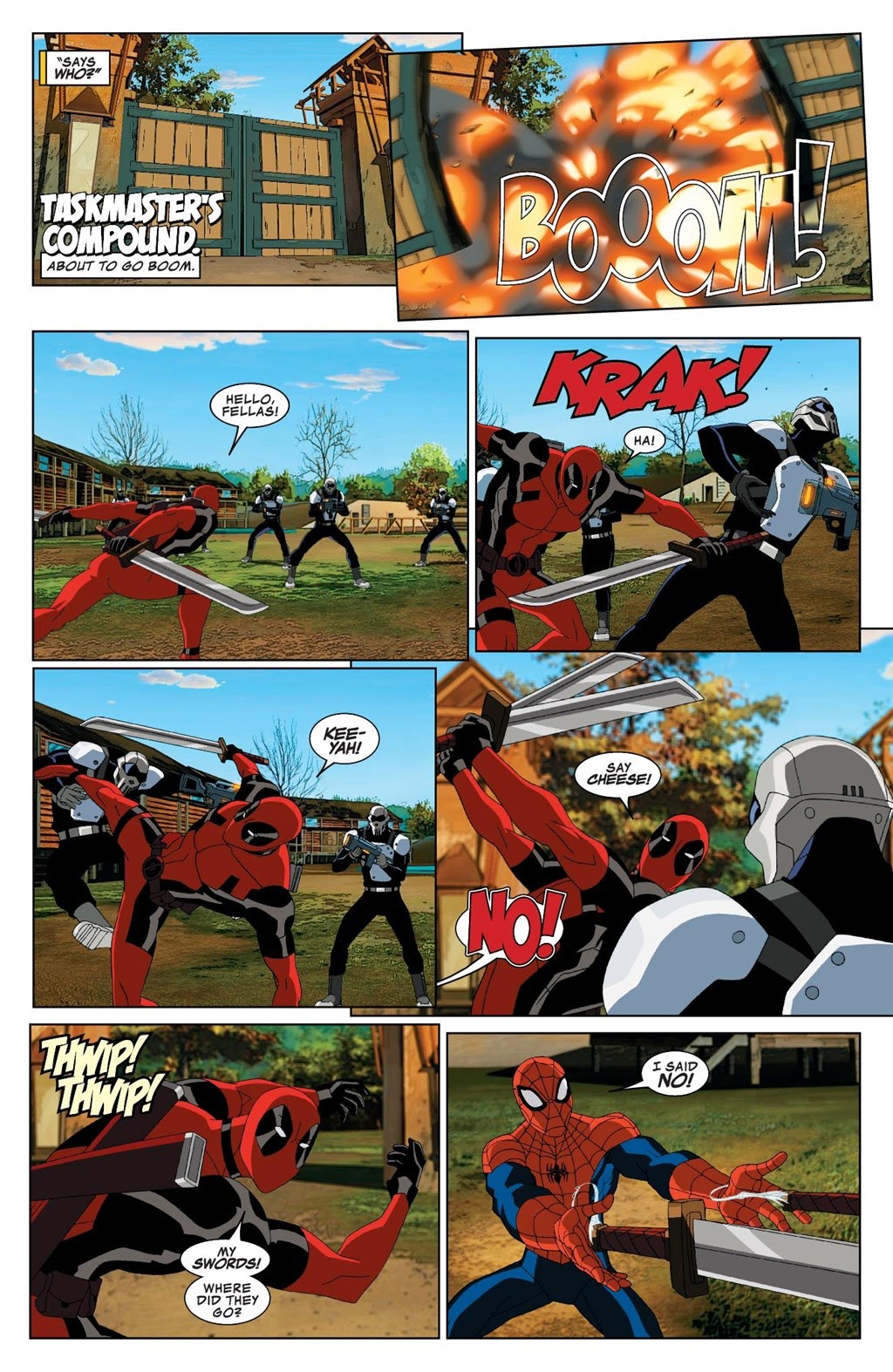 Read online Marvel-Verse (2020) comic -  Issue # Deadpool and Wolverine - 33
