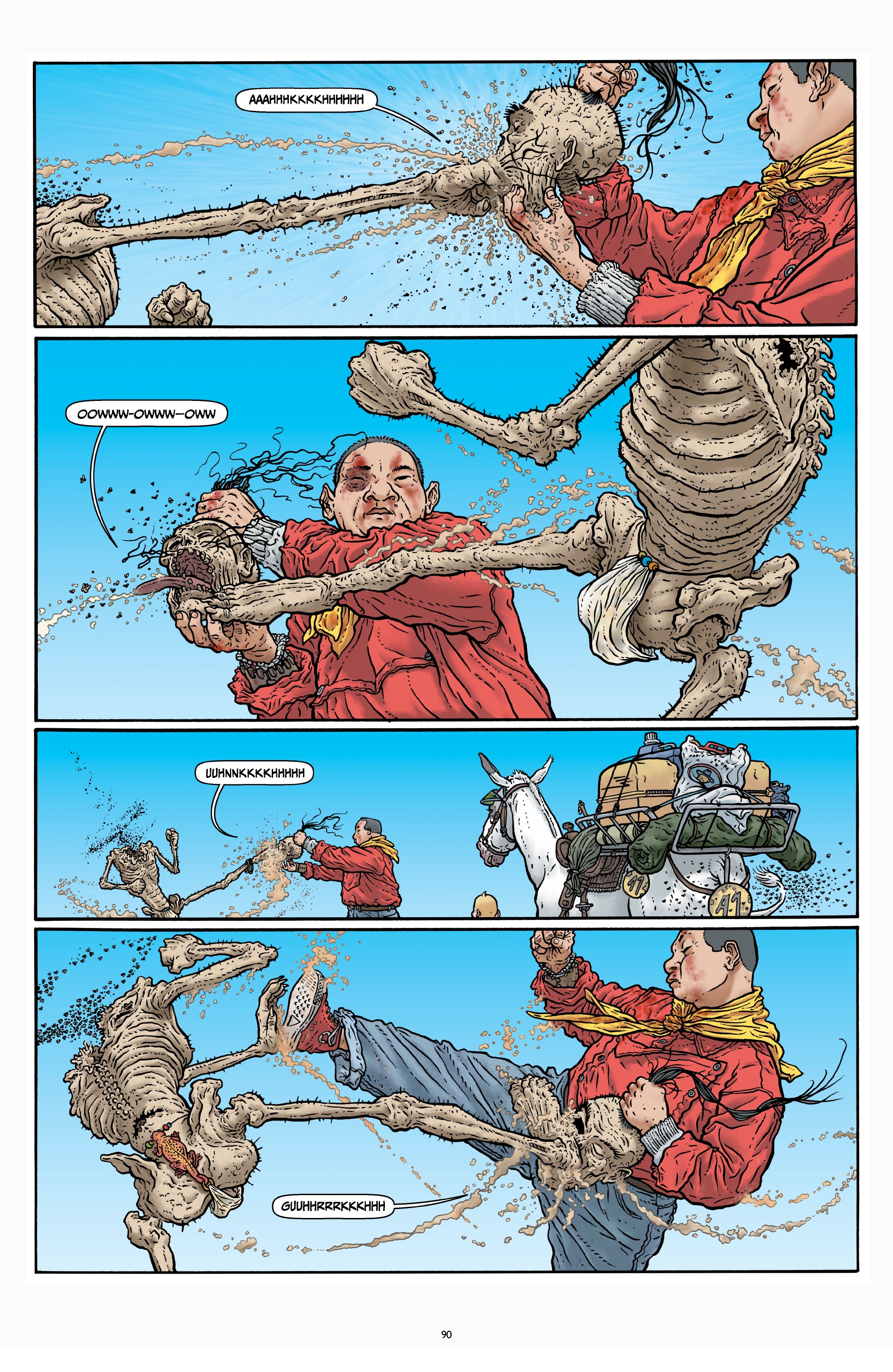 Read online Shaolin Cowboy comic -  Issue # _Start Trek (Part 1) - 69