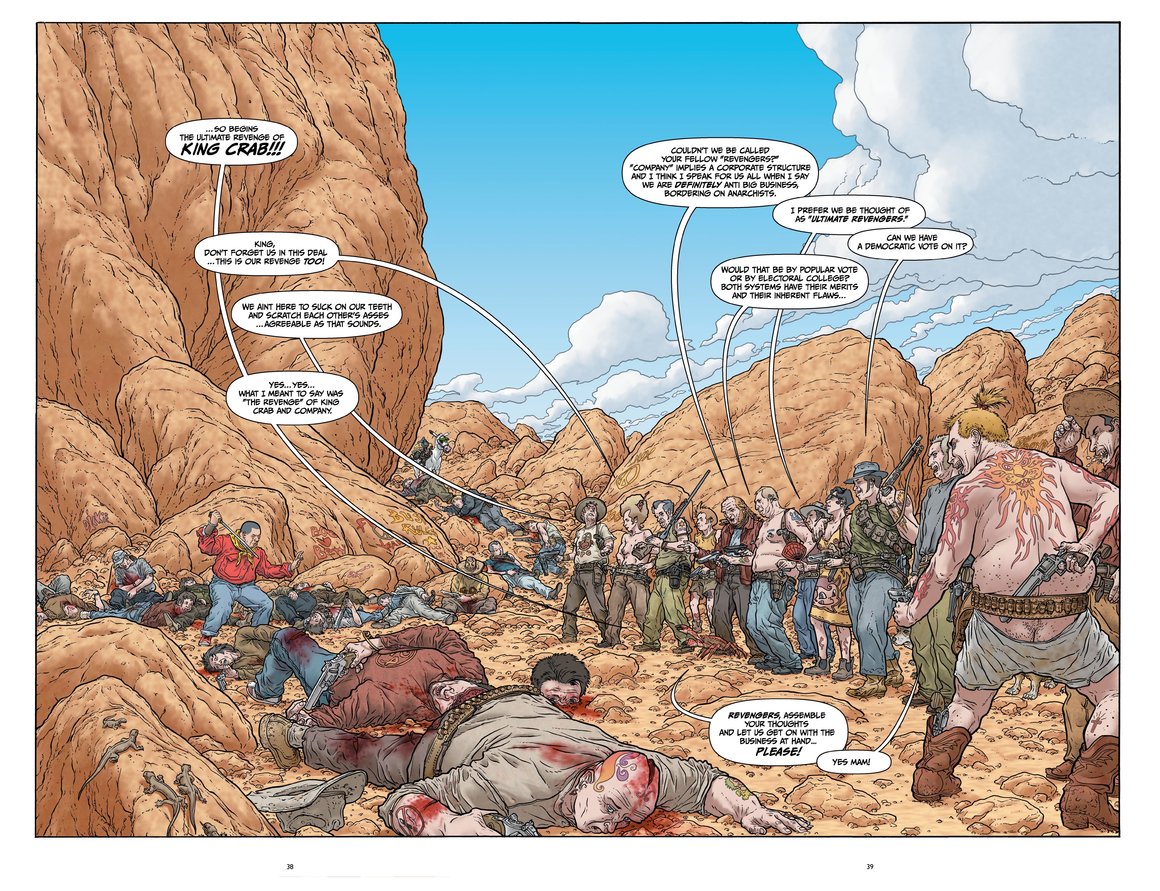 Read online Shaolin Cowboy comic -  Issue # _Start Trek (Part 1) - 30