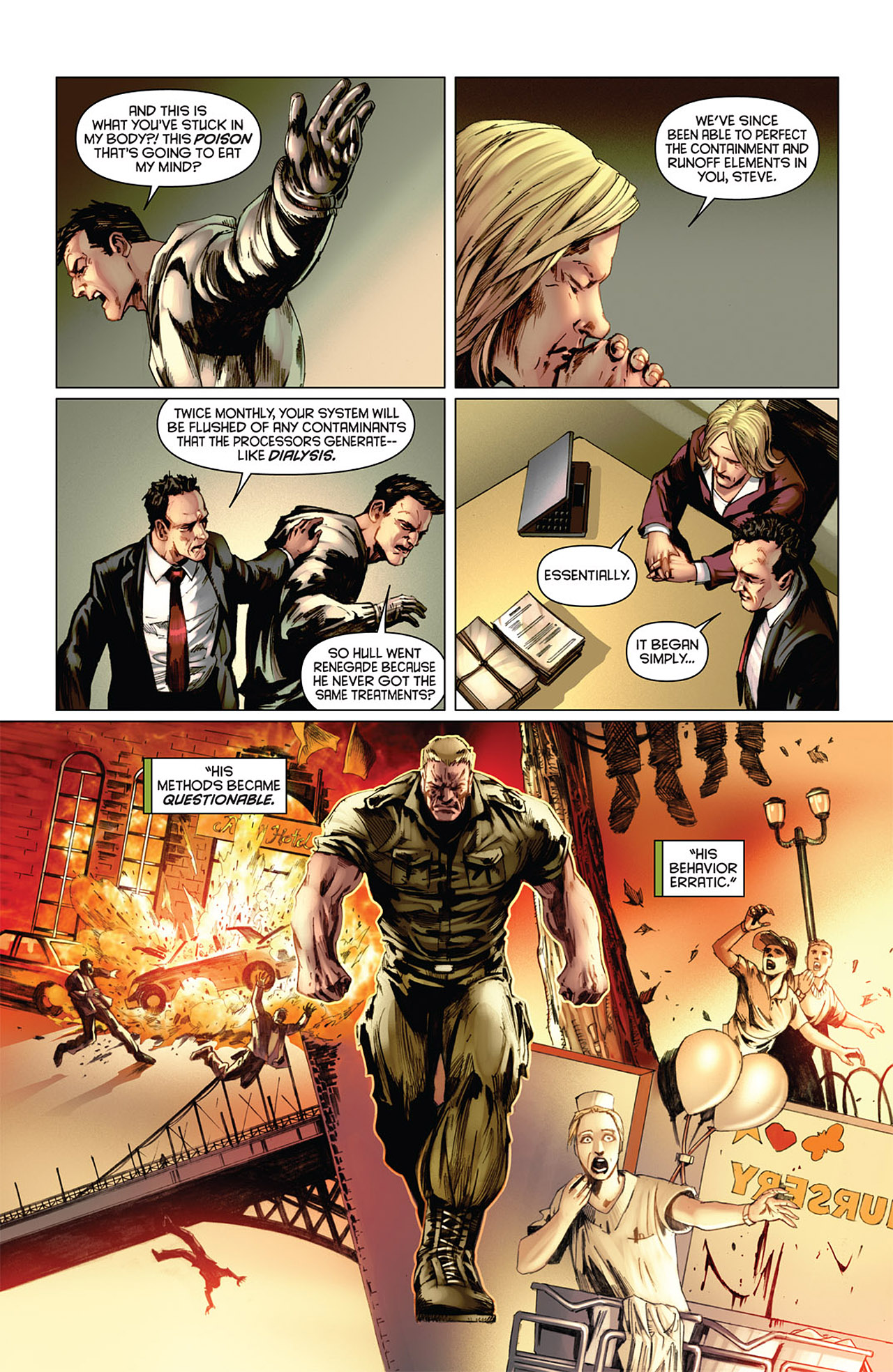 Read online Bionic Man comic -  Issue #7 - 19