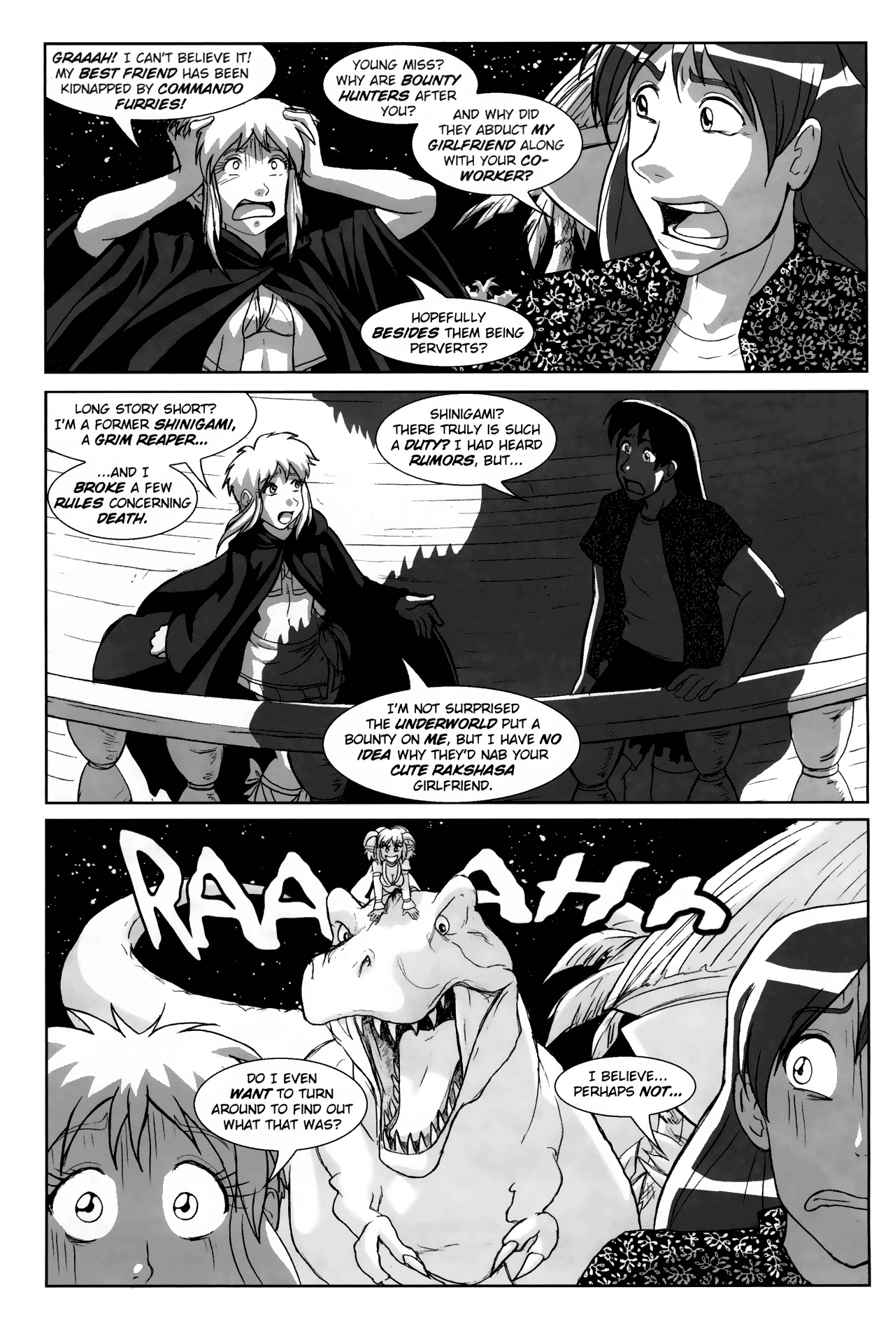 Read online Gold Digger/Ninja High School: Maidens of Twilight comic -  Issue #2 - 3