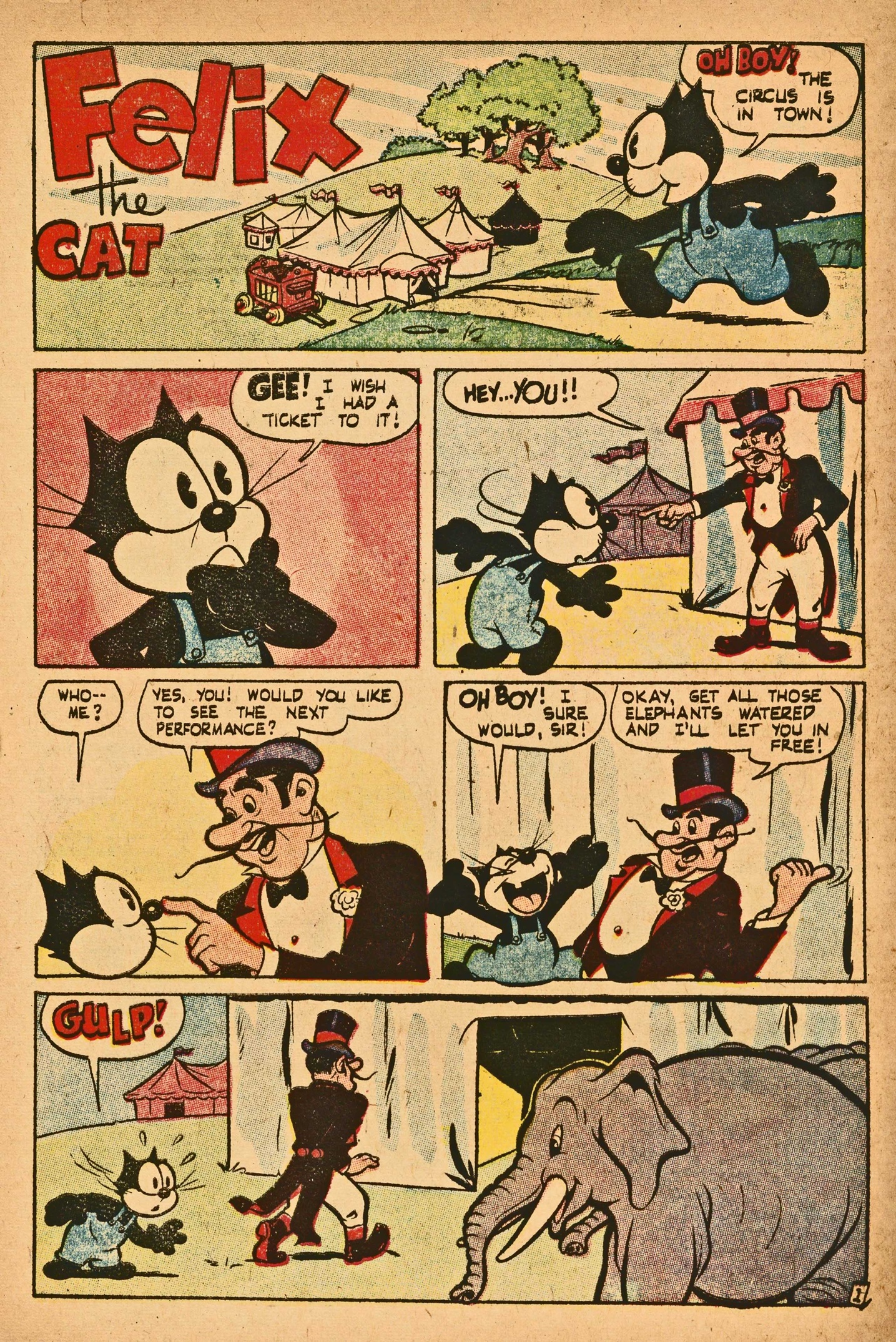 Read online Felix the Cat (1951) comic -  Issue #35 - 4