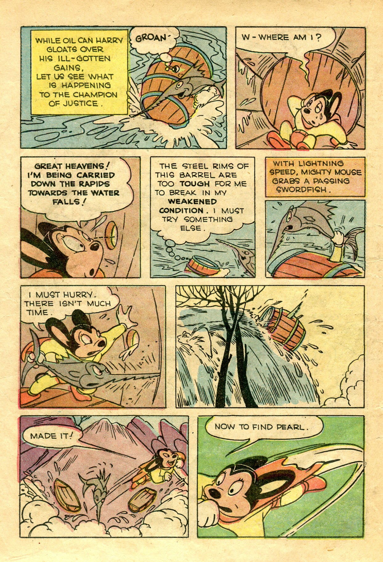 Read online Paul Terry's Mighty Mouse Comics comic -  Issue #12 - 18