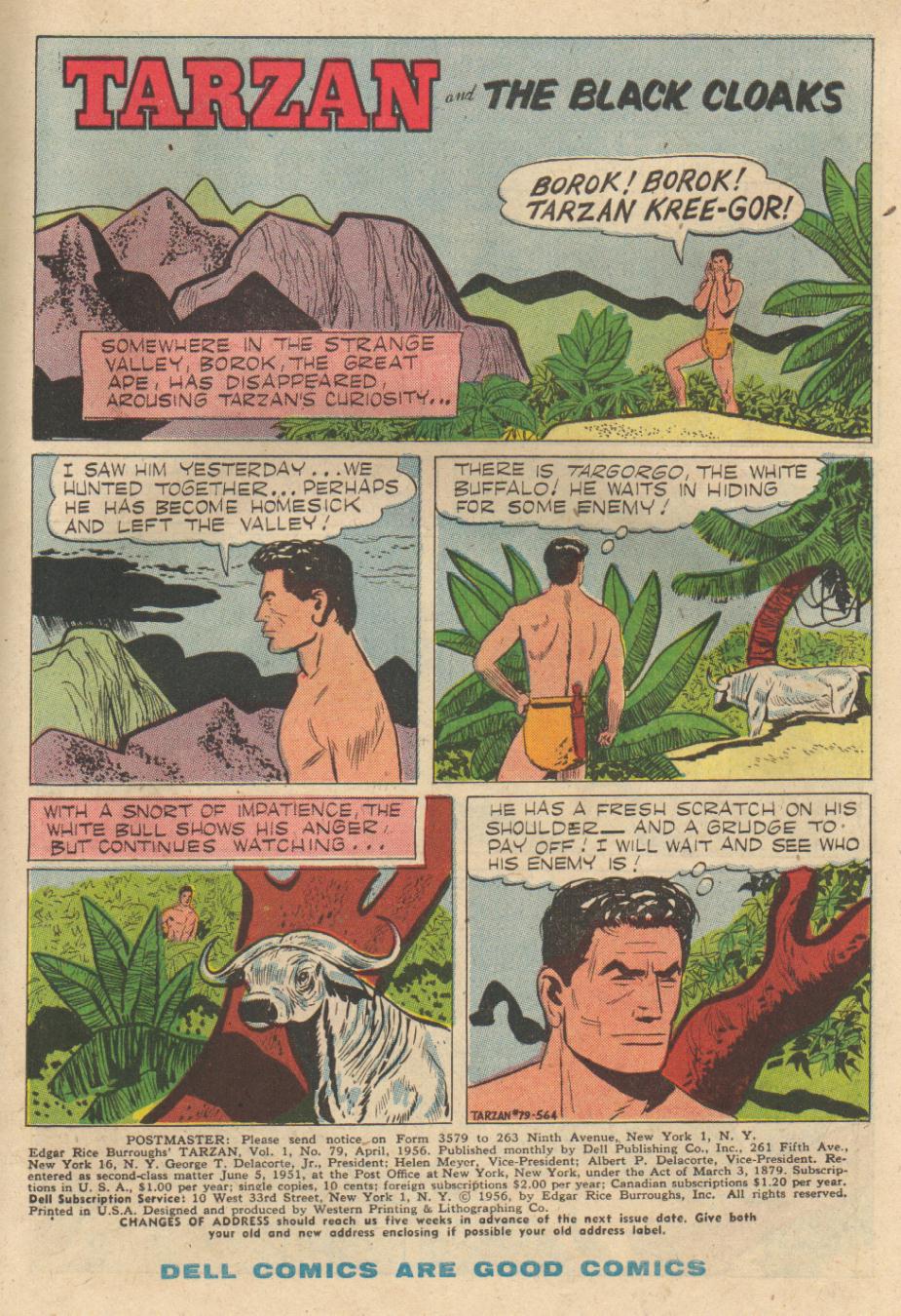 Read online Tarzan (1948) comic -  Issue #79 - 3