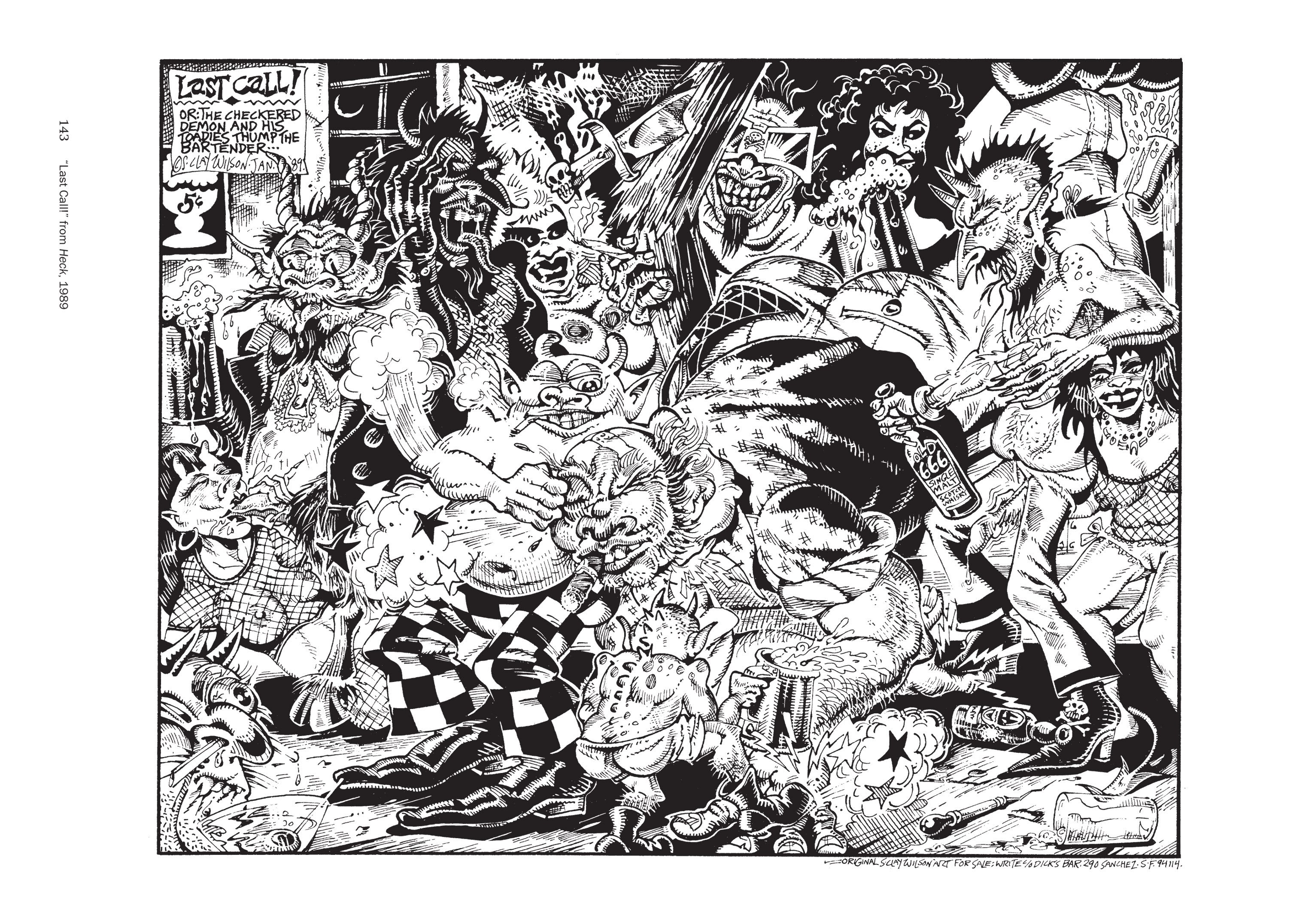 Read online The Mythology of S. Clay Wilson comic -  Issue # Demons and Angels (Part 2) - 34