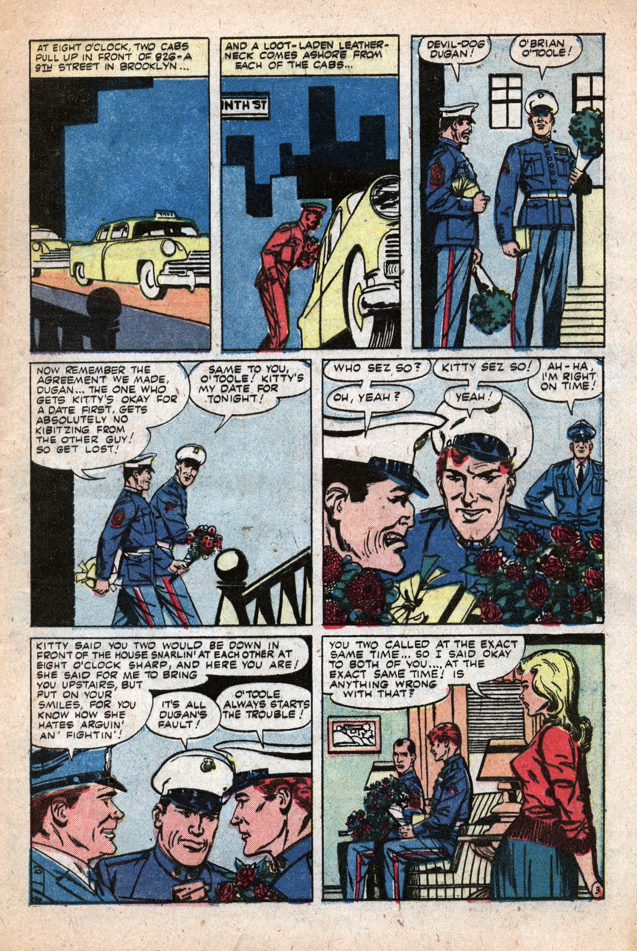 Read online Devil Dog Dugan comic -  Issue #1 - 5