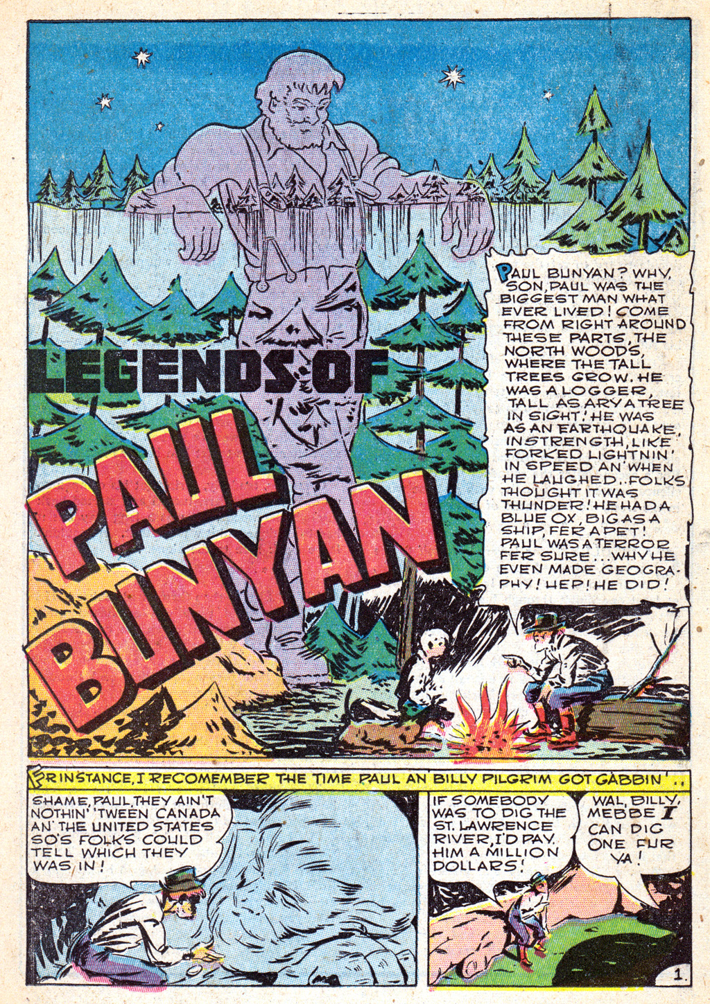 Read online Cowboy Western Comics (1948) comic -  Issue #17 - 18