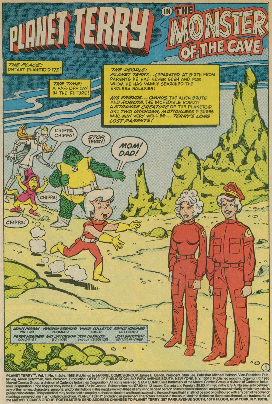 Read online Planet Terry comic -  Issue #4 - 2