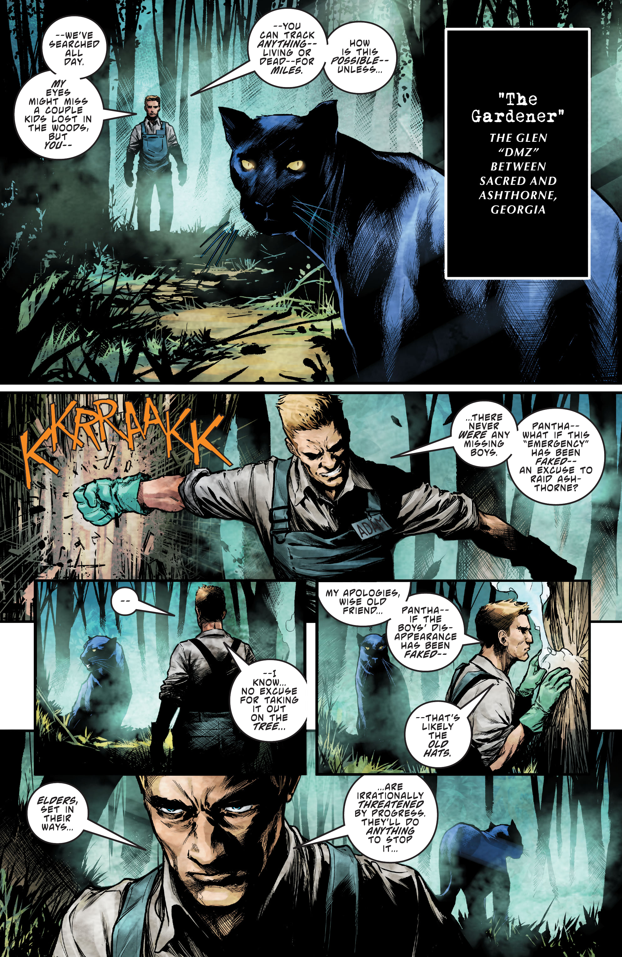 Read online Sacred Six comic -  Issue #3 - 18