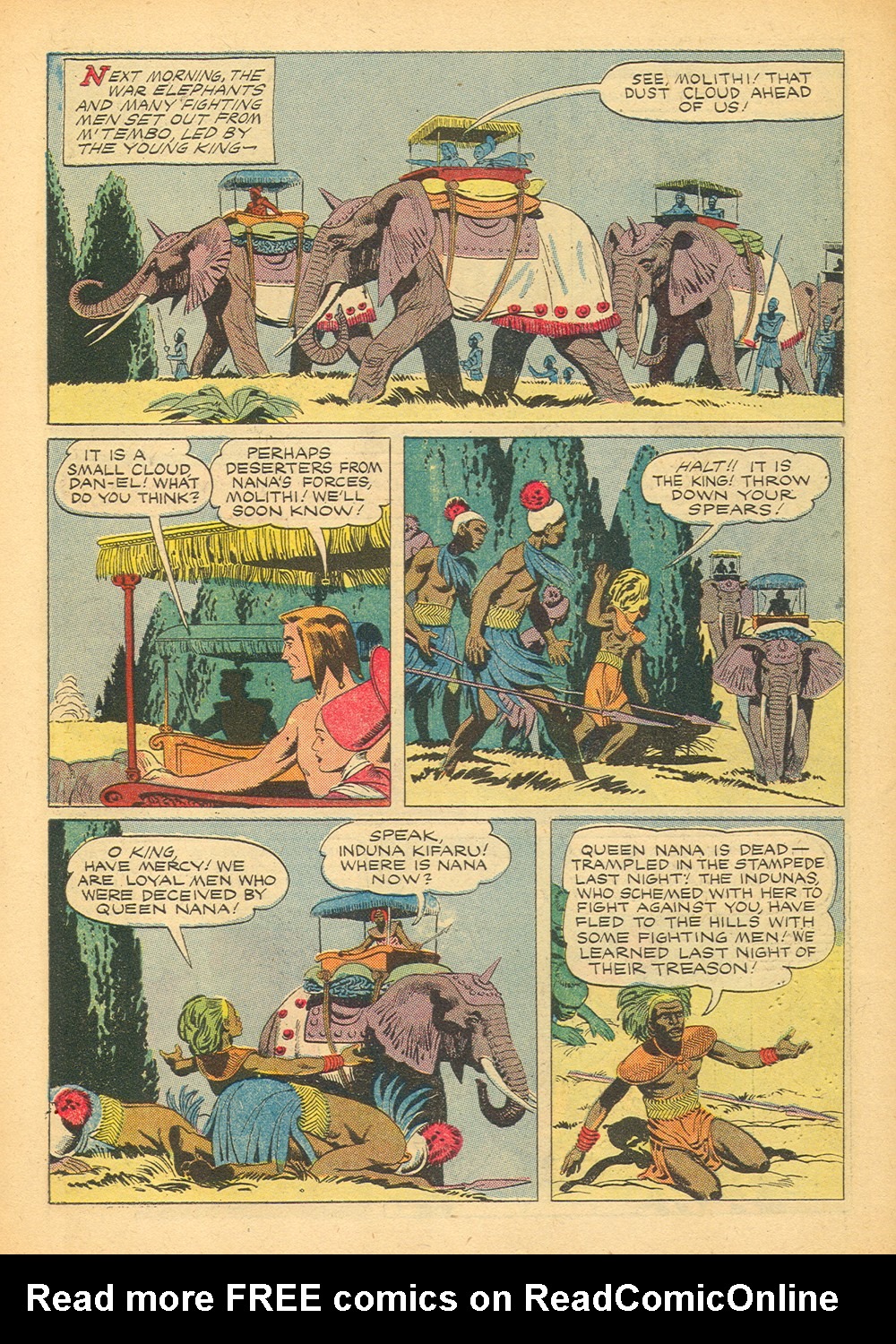 Read online Tarzan (1948) comic -  Issue #77 - 30