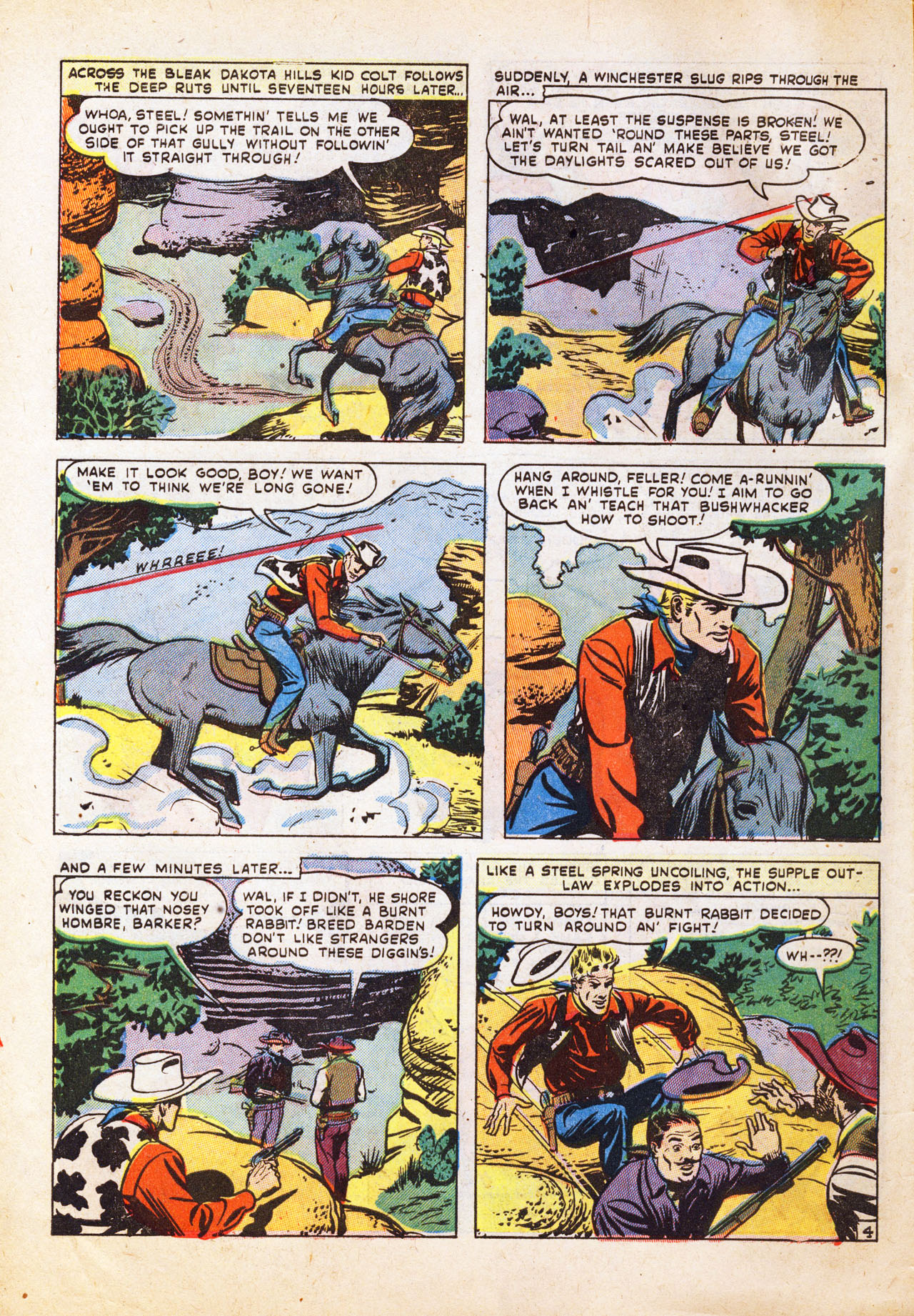 Read online Kid Colt Outlaw comic -  Issue #14 - 5