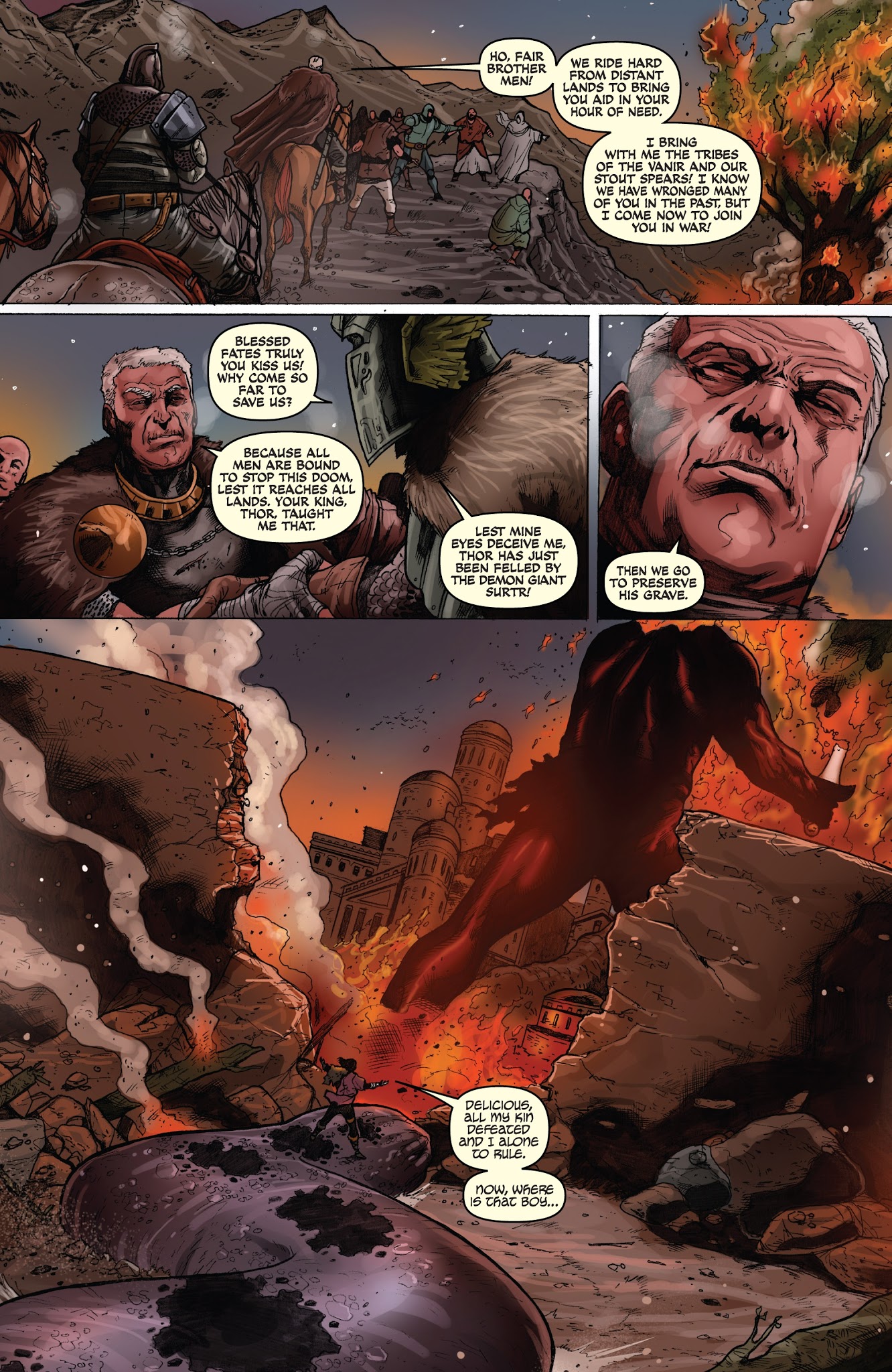 Read online Red Sonja: Revenge of the Gods comic -  Issue #5 - 12