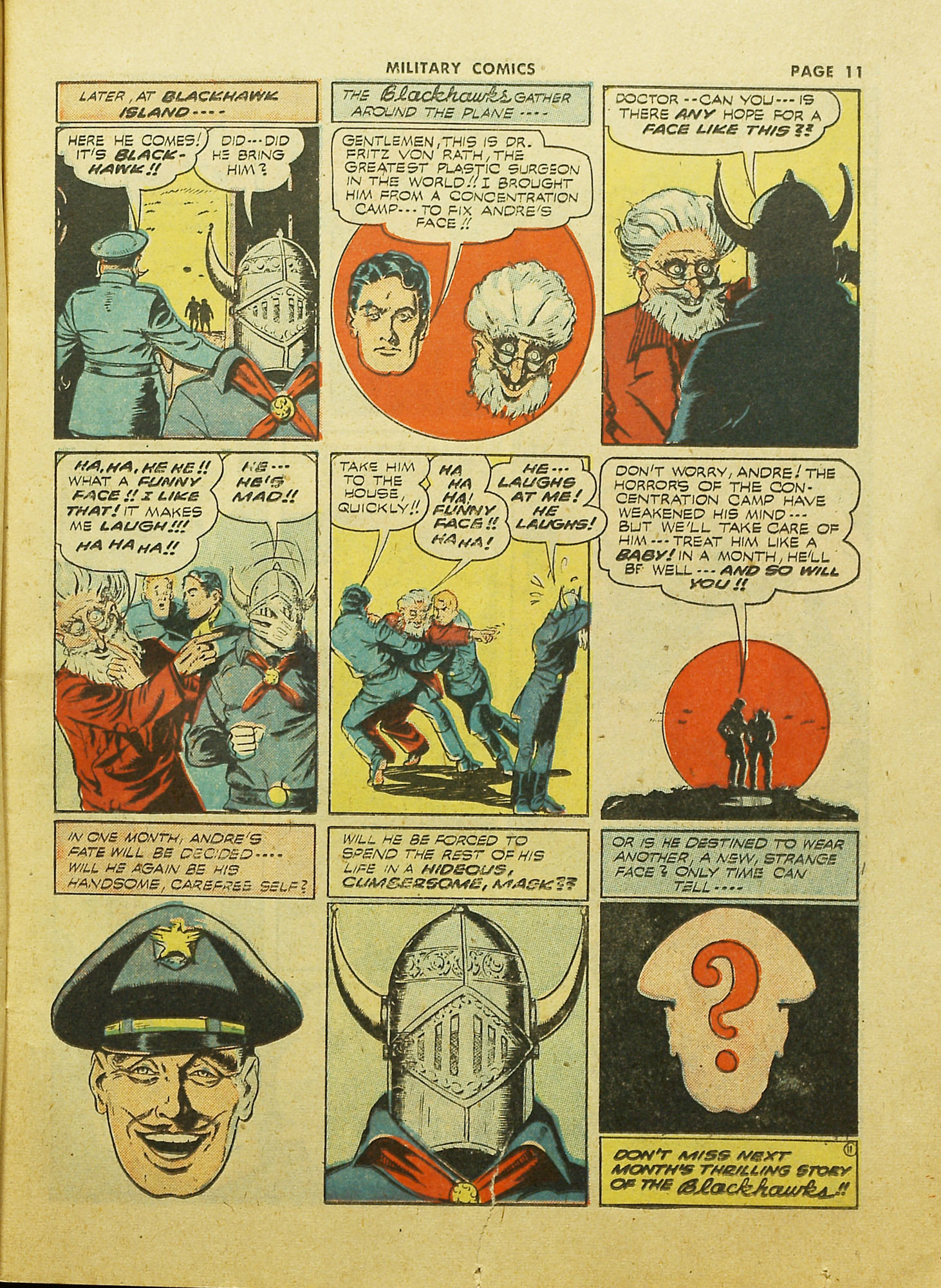 Read online Military Comics comic -  Issue #9 - 13