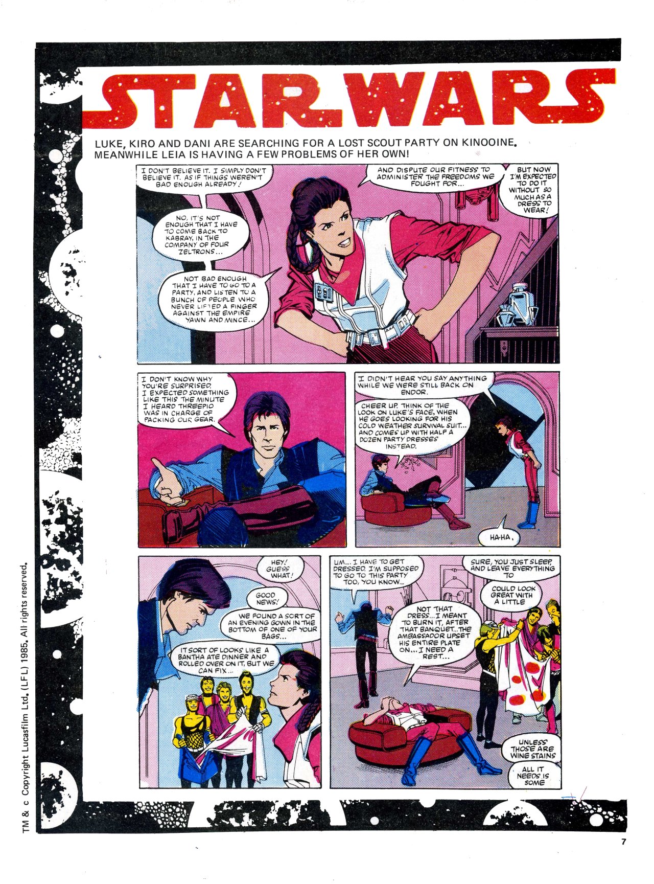 Read online Return of the Jedi comic -  Issue #100 - 7