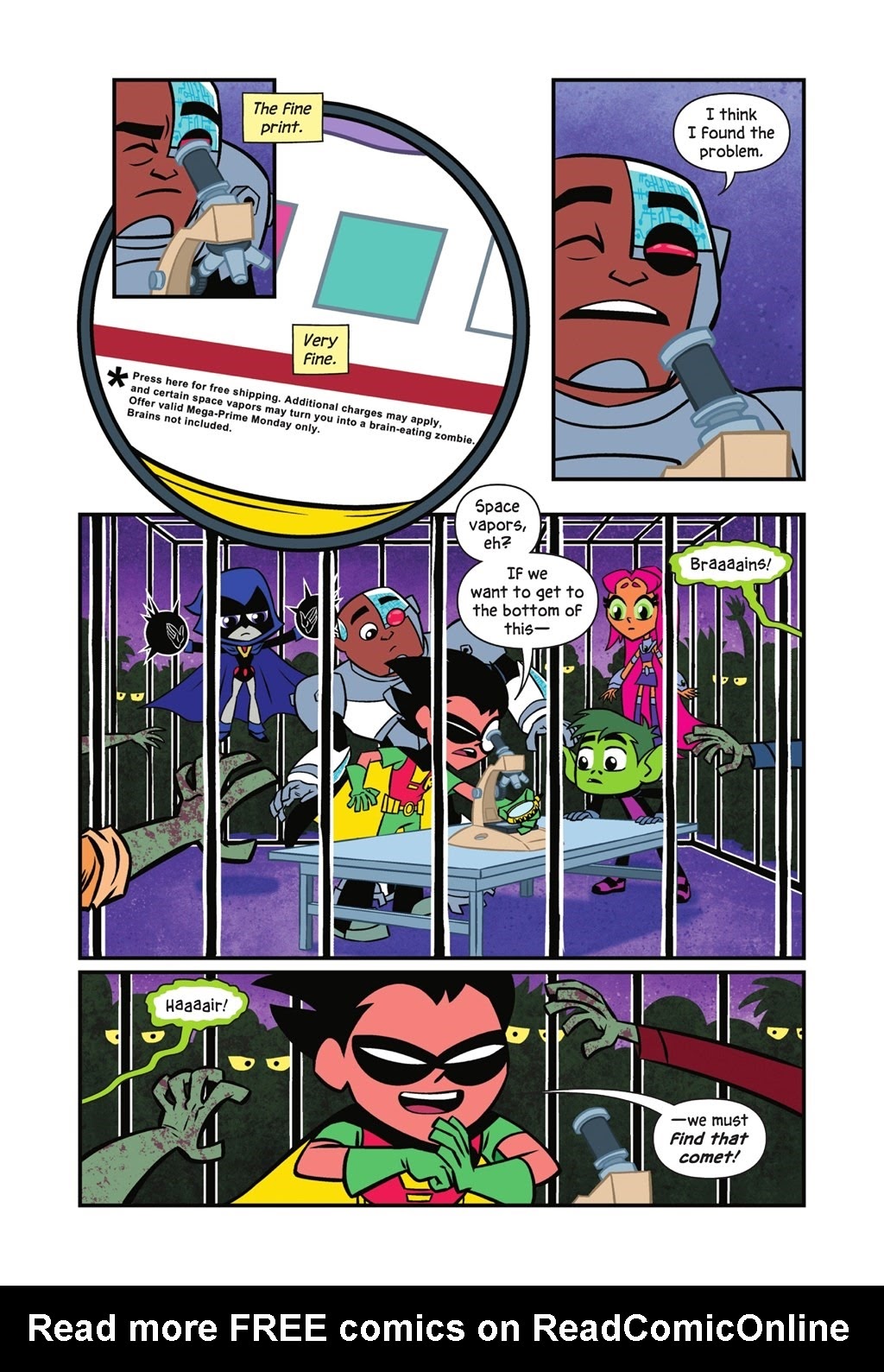 Read online Teen Titans Go! Undead?! comic -  Issue # TPB (Part 1) - 53
