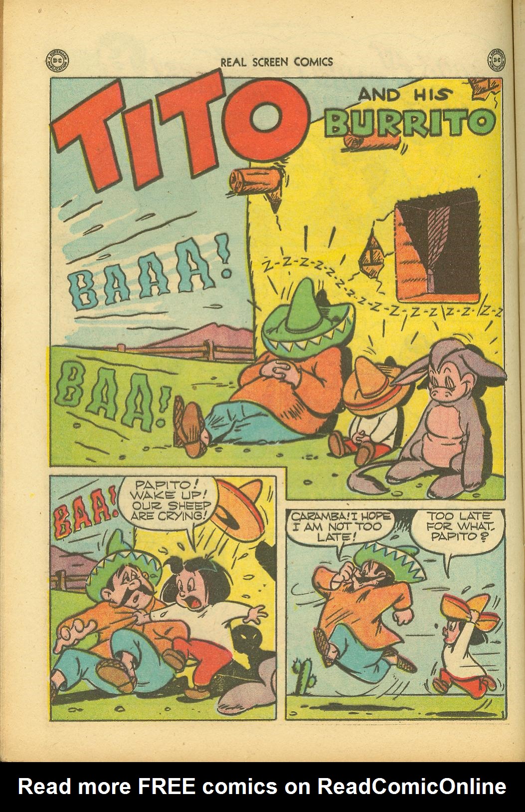 Read online Real Screen Comics comic -  Issue #13 - 22