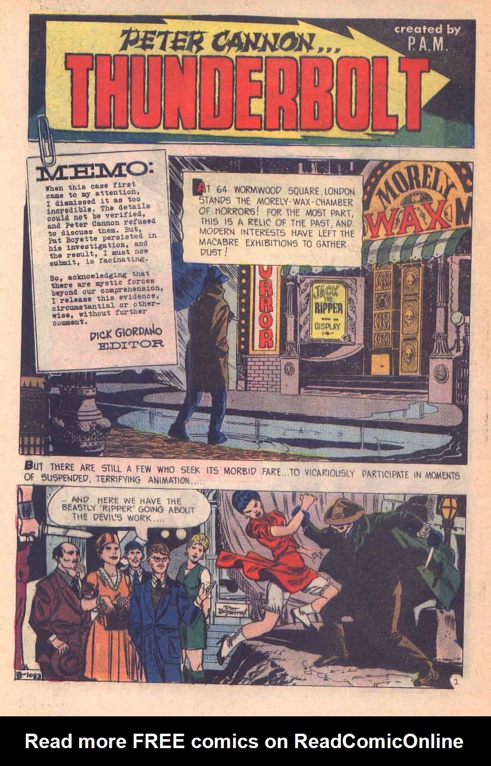 Read online Thunderbolt comic -  Issue #59 - 3
