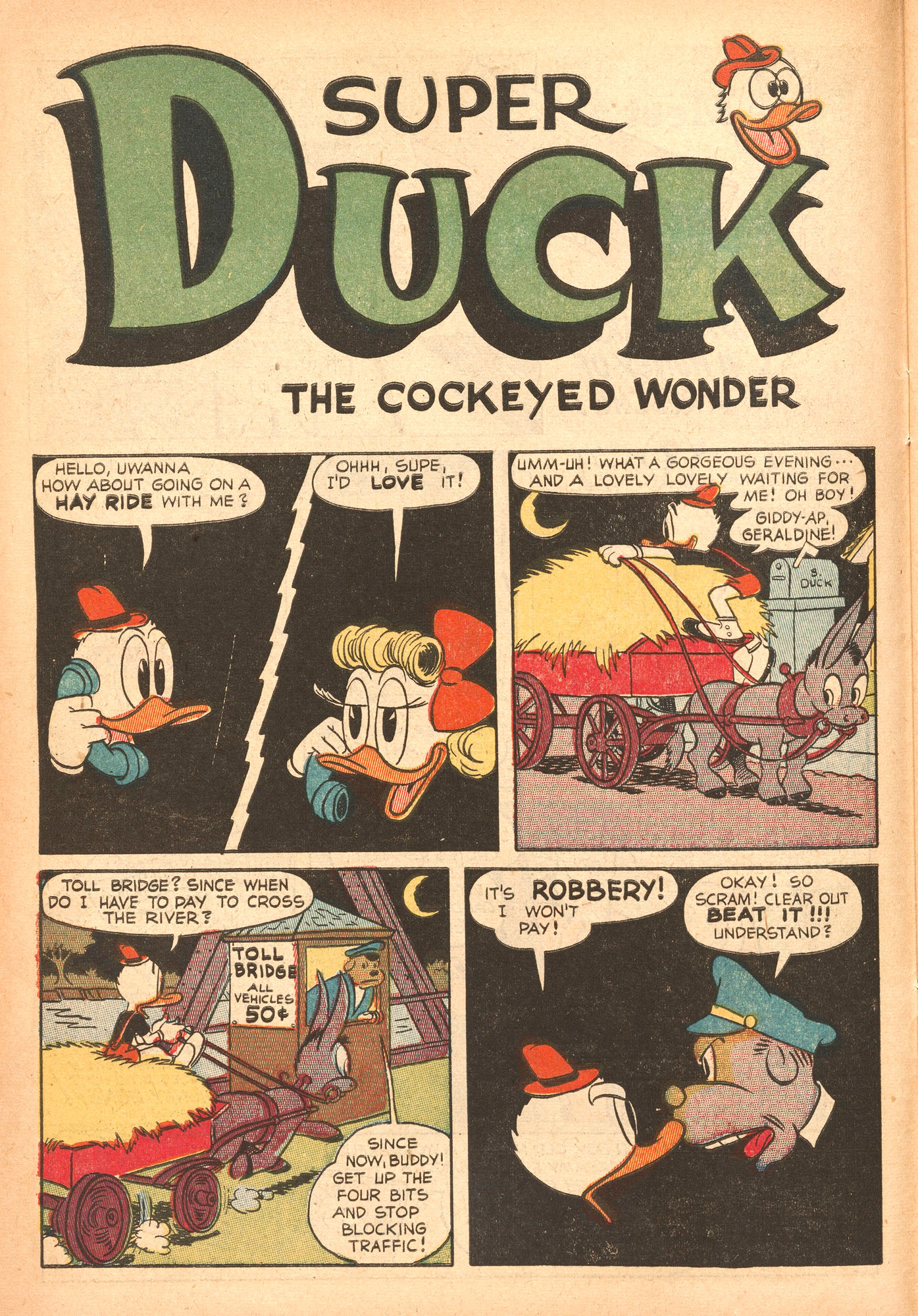 Read online Super Duck Comics comic -  Issue #20 - 12