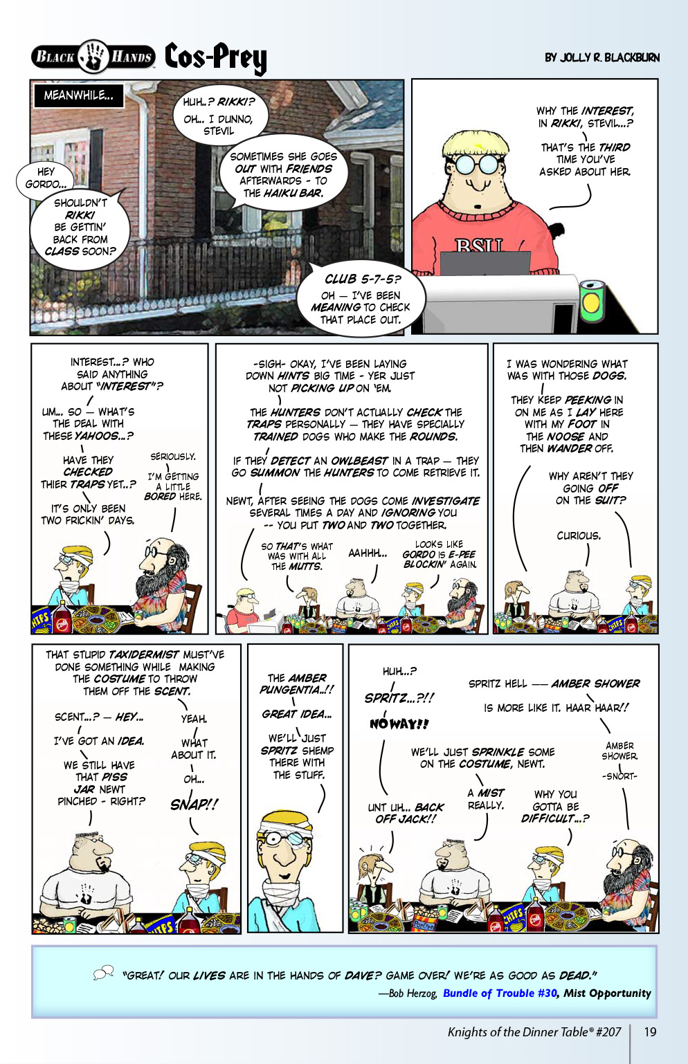 Read online Knights of the Dinner Table comic -  Issue #207 - 21