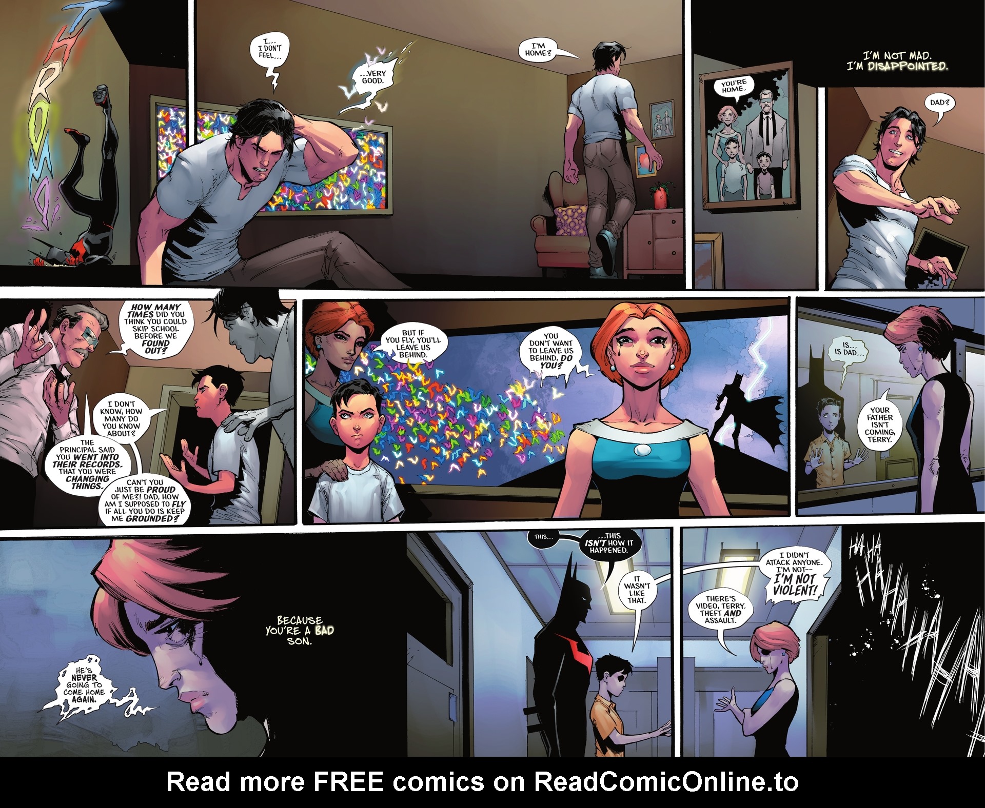 Read online Batman Beyond: Neo-Gothic comic -  Issue #4 - 5