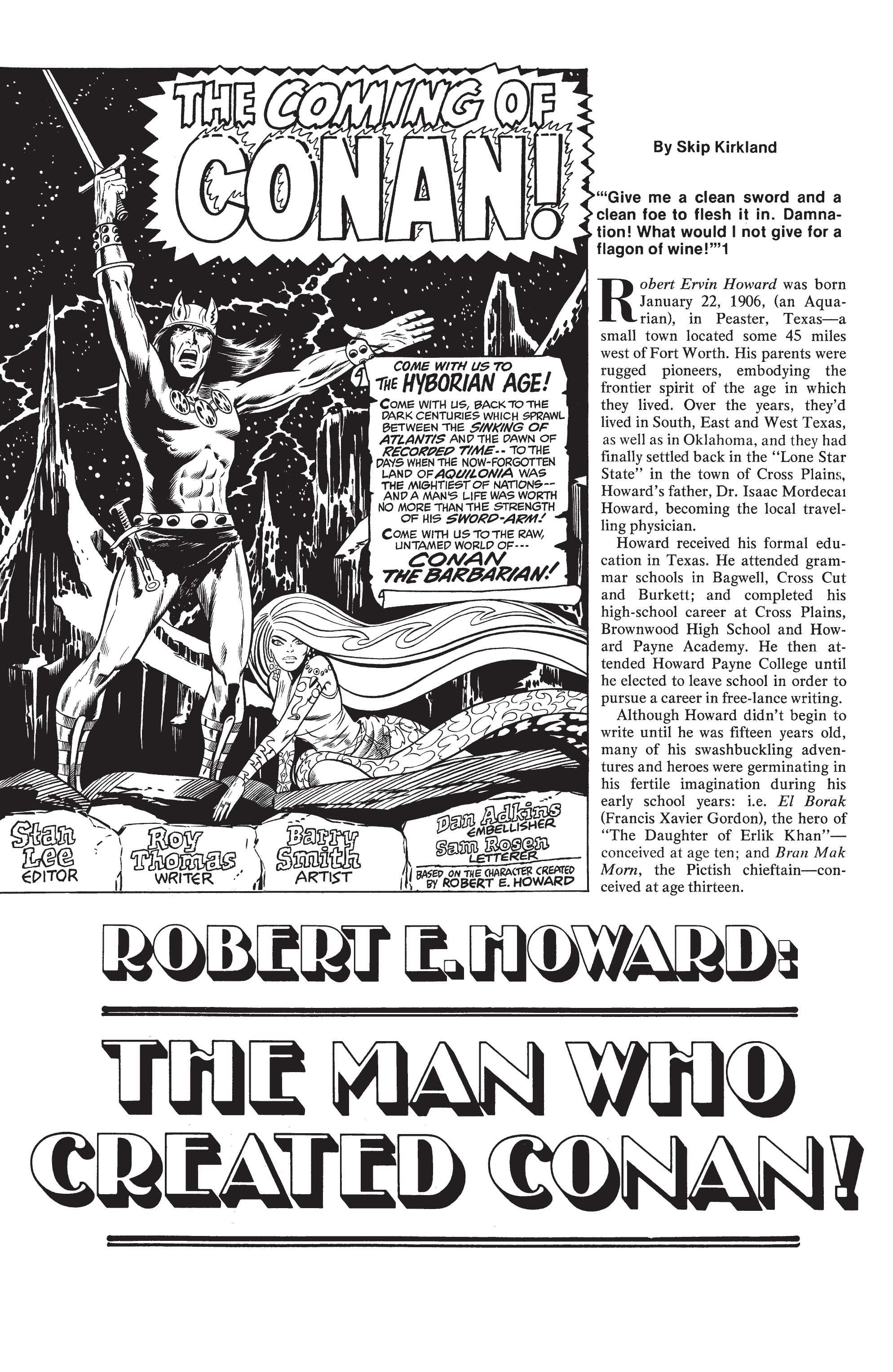 Read online Conan the Barbarian Epic Collection: The Original Marvel Years - Of Once and Future Kings comic -  Issue # TPB (Part 4) - 22