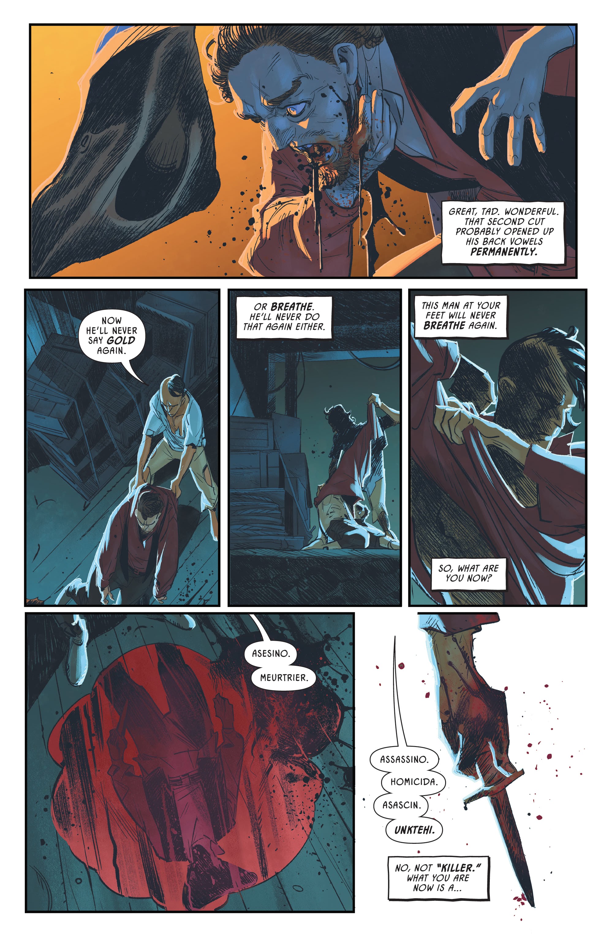 Read online Earthdivers comic -  Issue #1 - 7