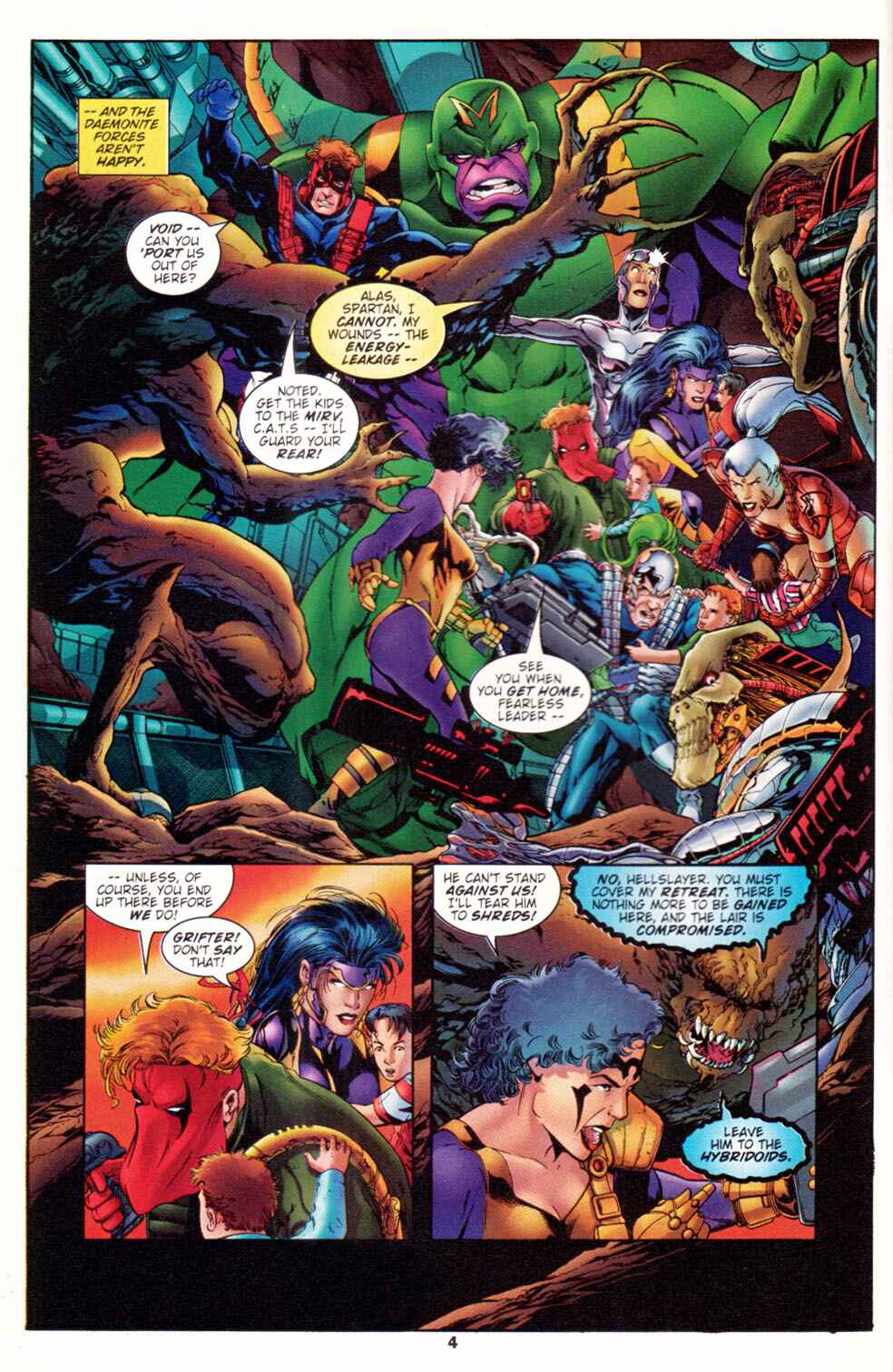 Read online Spartan: Warrior Spirit comic -  Issue #1 - 5