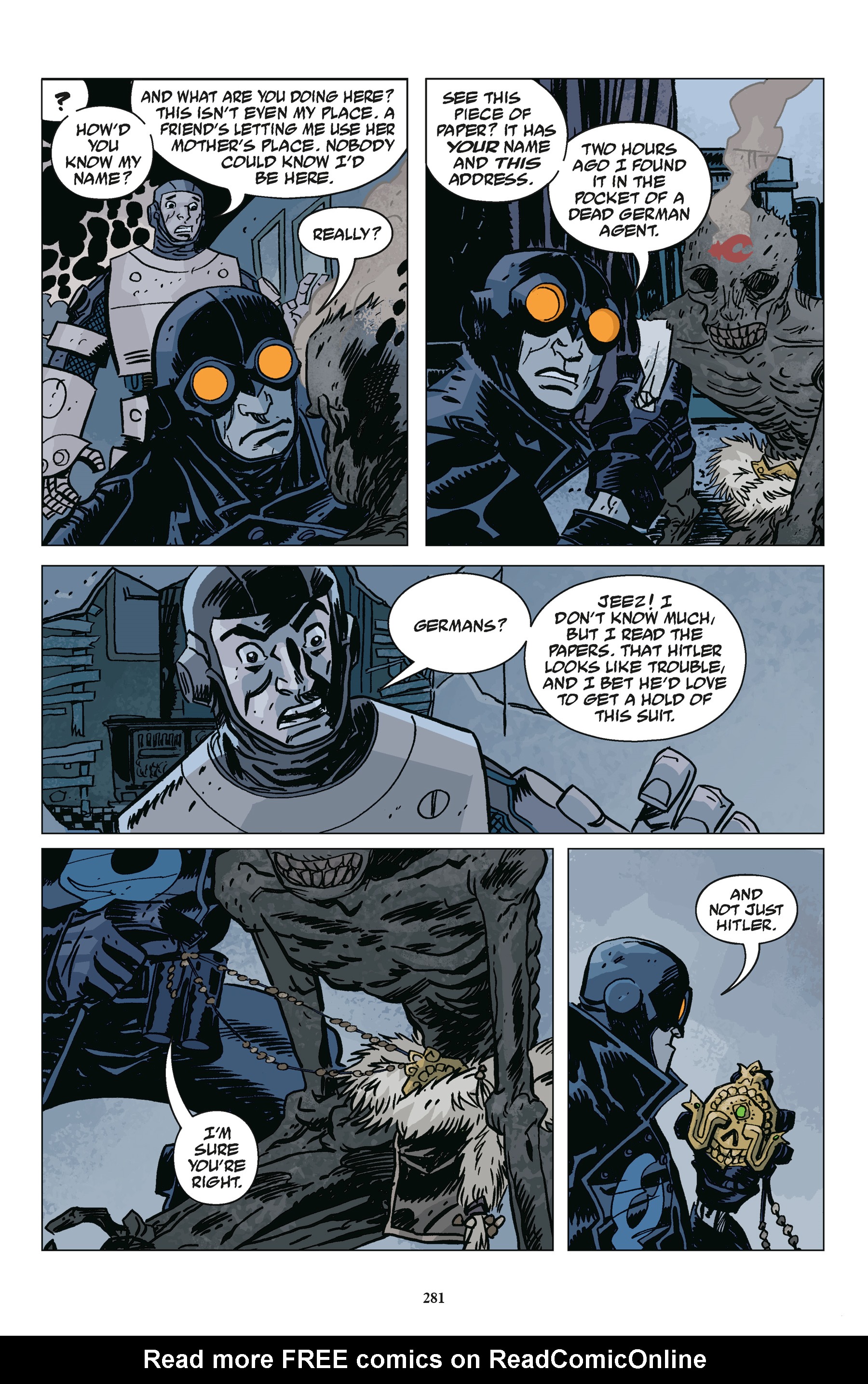 Read online Lobster Johnson Omnibus comic -  Issue # TPB 2 (Part 3) - 84