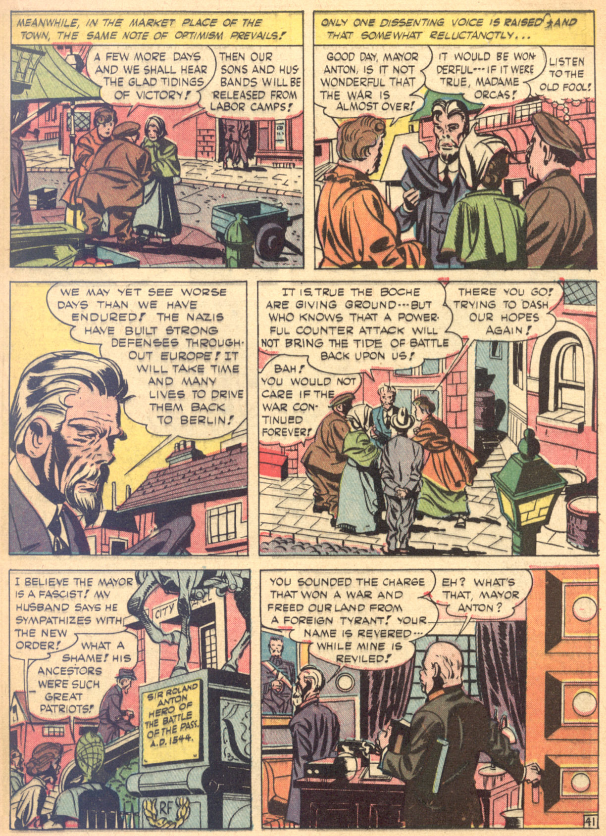 Read online Boy Commandos comic -  Issue #4 - 42