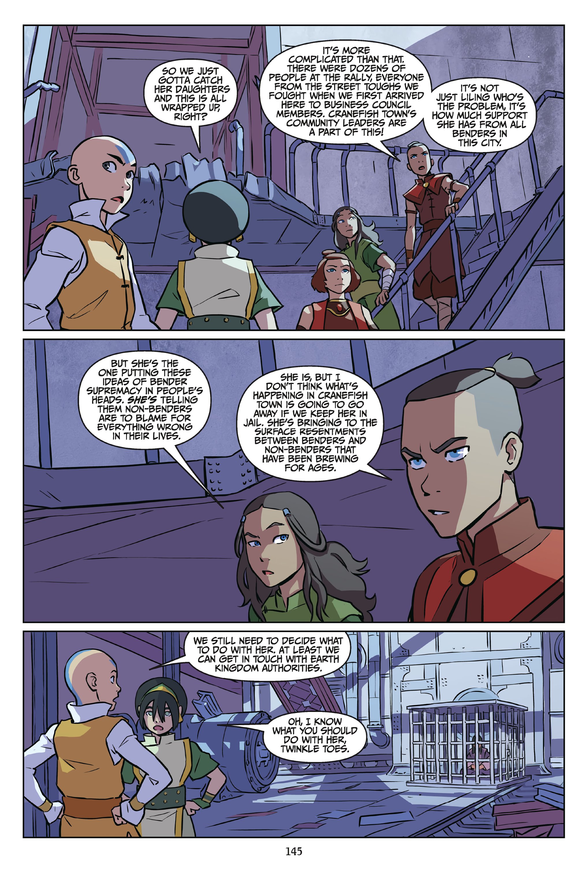 Read online Nickelodeon Avatar: The Last Airbender - Imbalance comic -  Issue # _Omnibus (Part 2) - 46