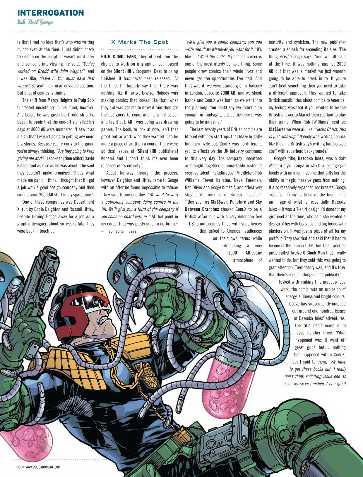 Read online Judge Dredd Megazine (Vol. 5) comic -  Issue #330 - 18