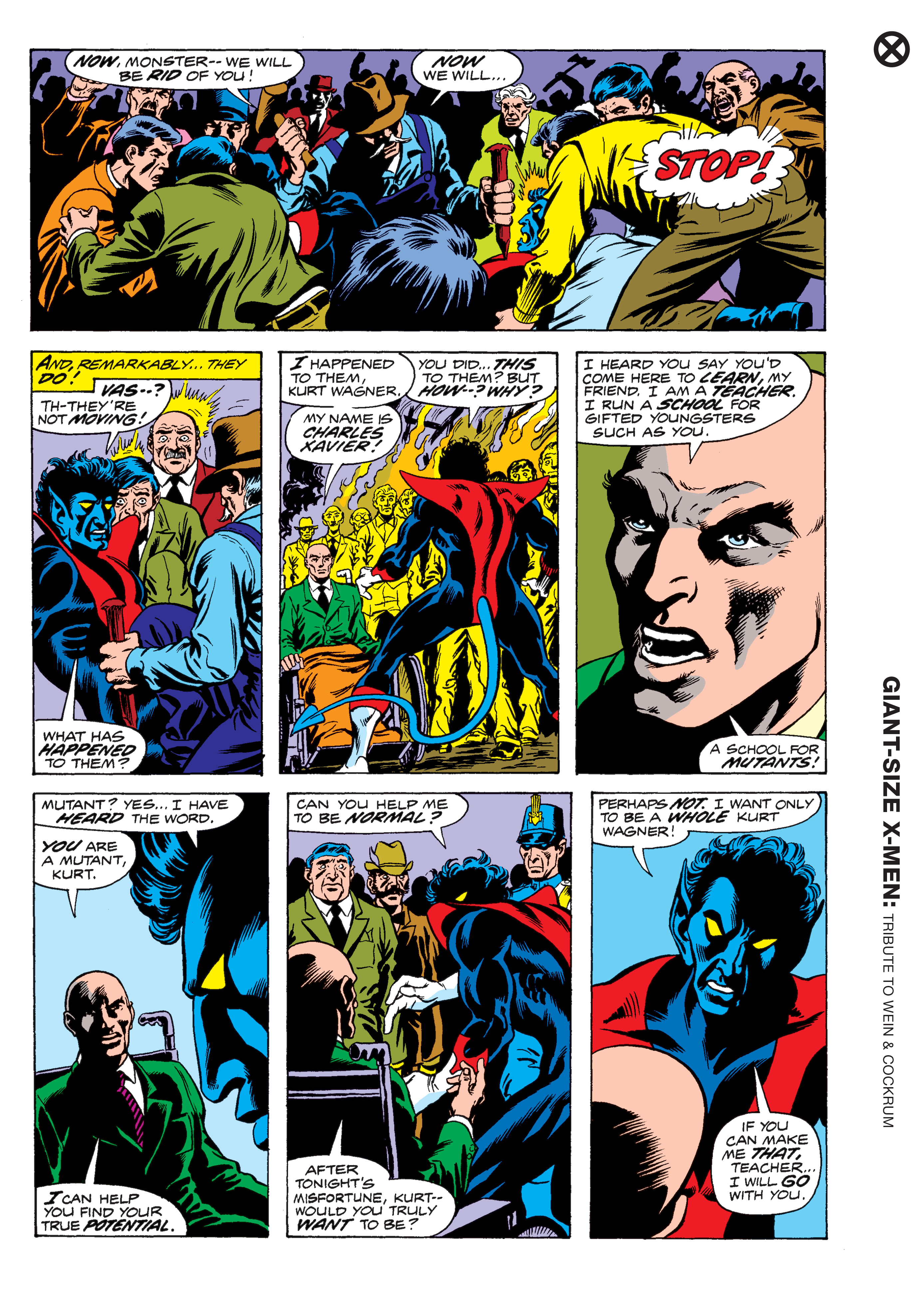 Read online Giant-Size X-Men: Tribute To Wein & Cockrum Gallery Edition comic -  Issue # TPB (Part 1) - 46